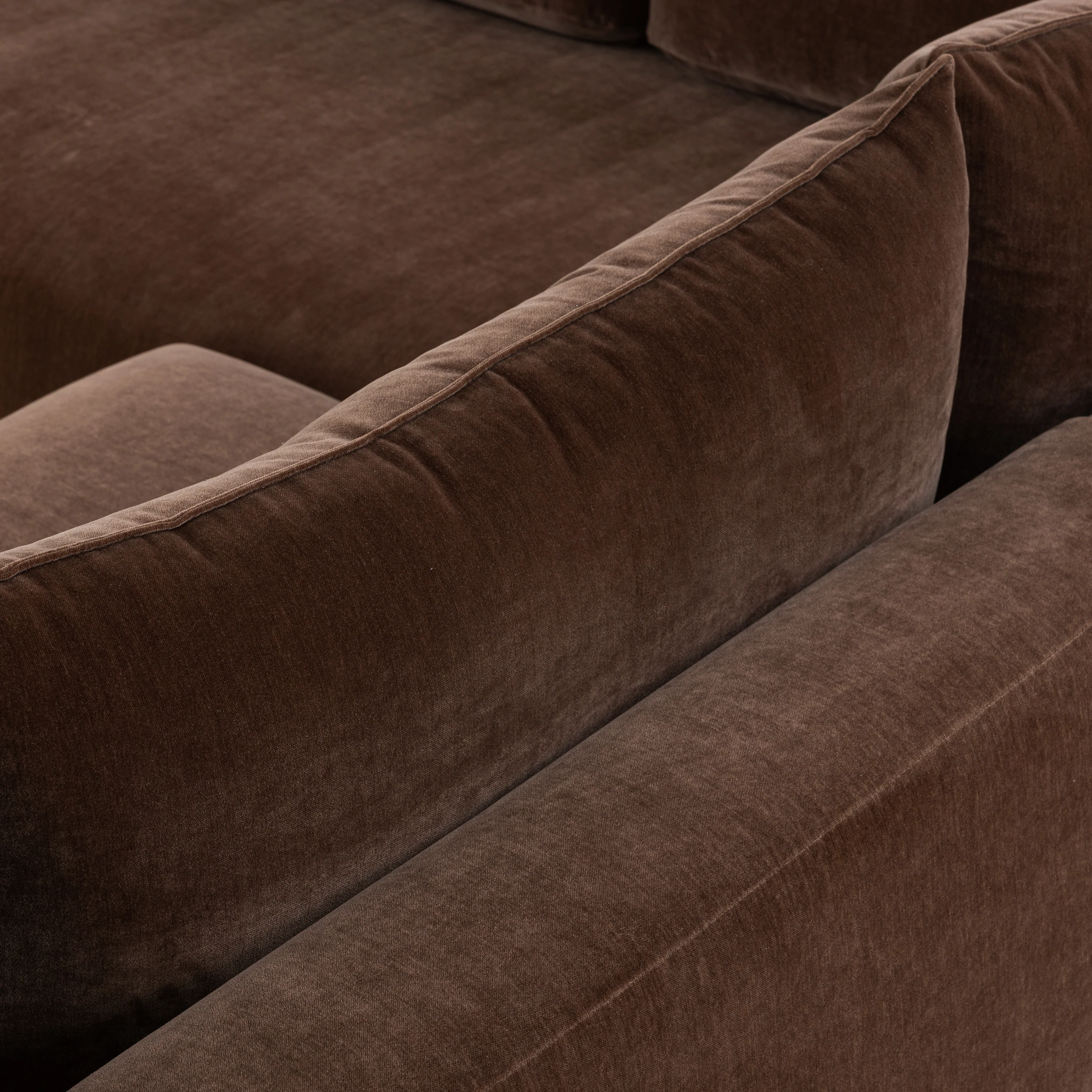 Marcel Left-Facing Corner Sectional | Bronzer Brown - Image 13