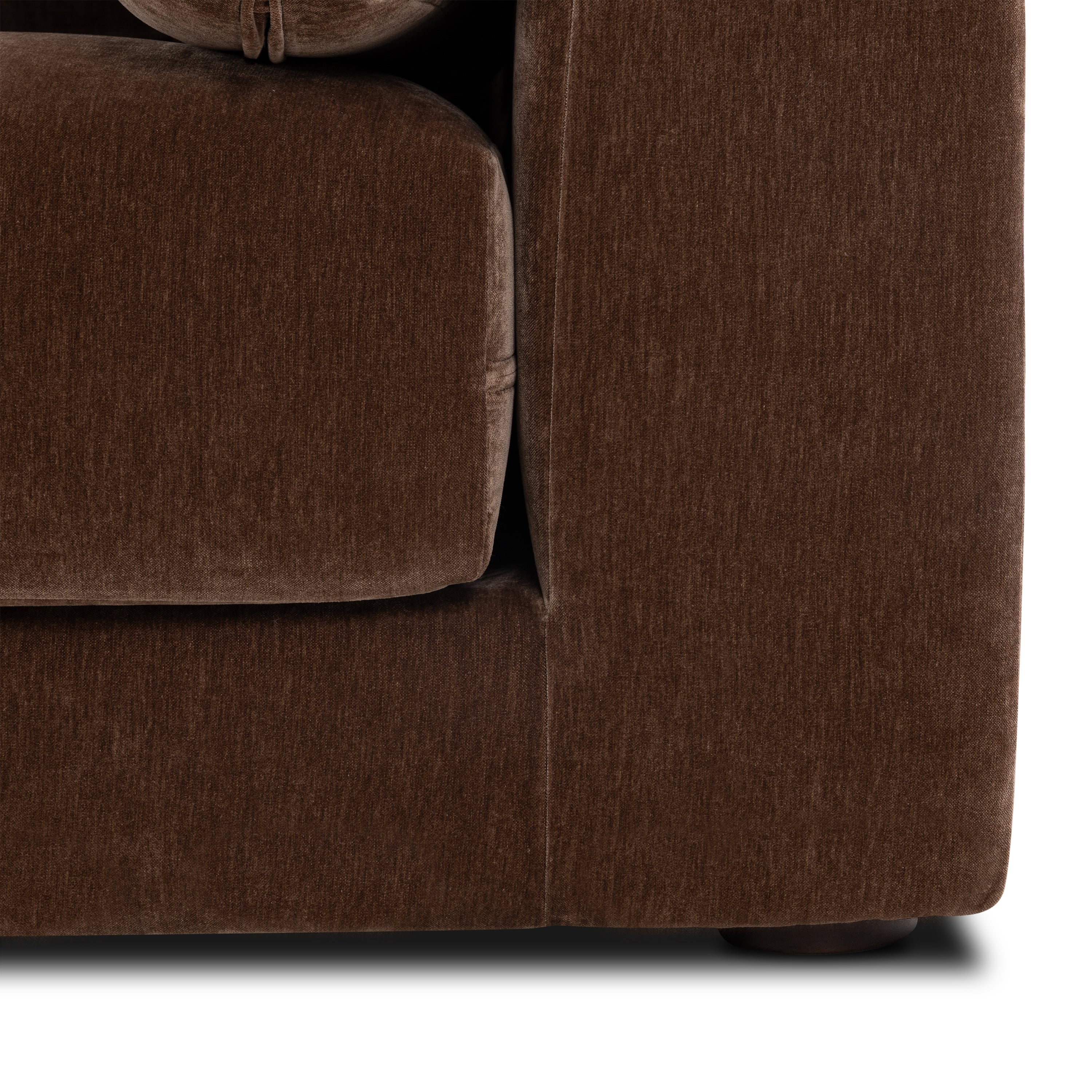 Marcel Left-Facing Corner Sectional | Bronzer Brown - Image 14