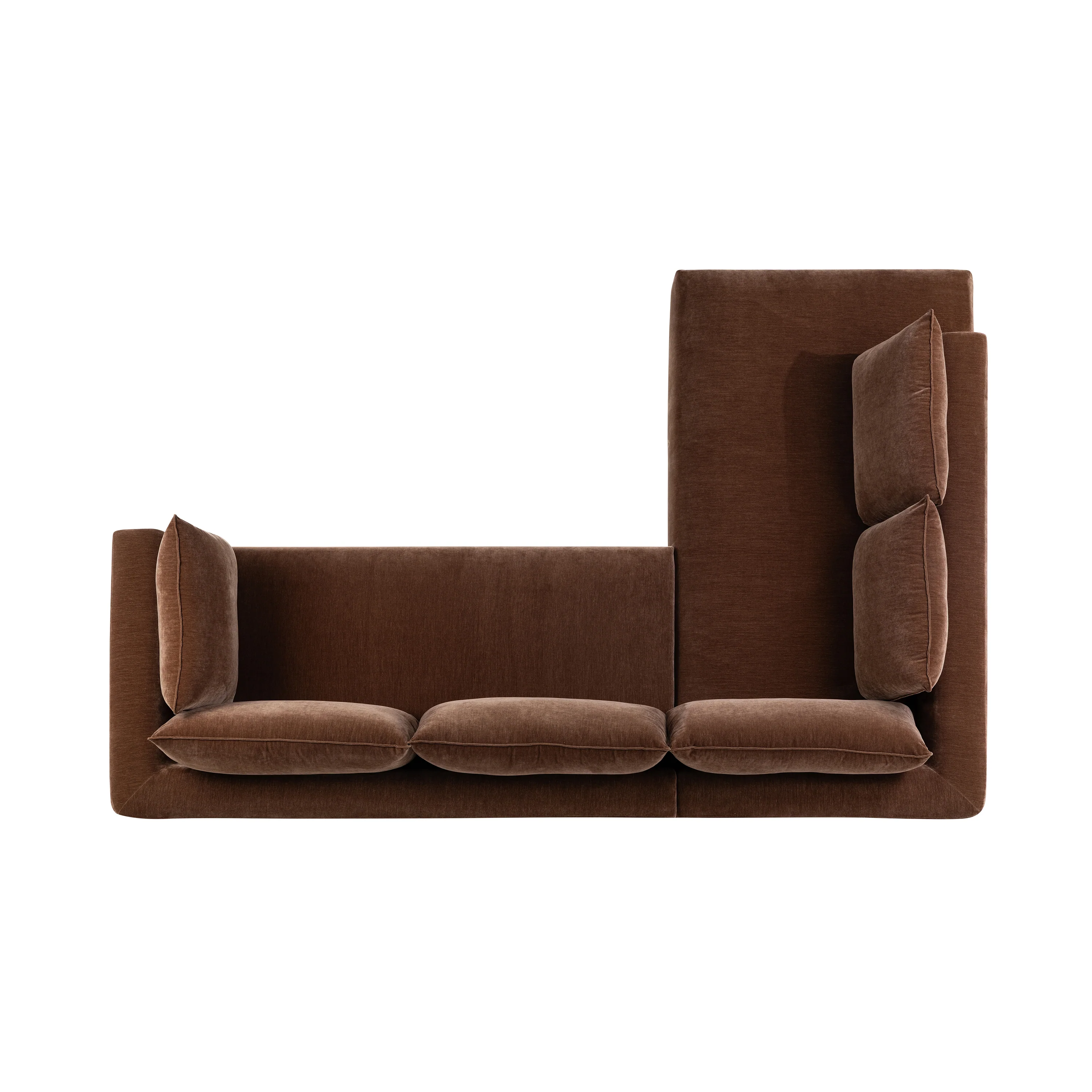 Marcel Left-Facing Corner Sectional | Bronzer Brown - Image 8