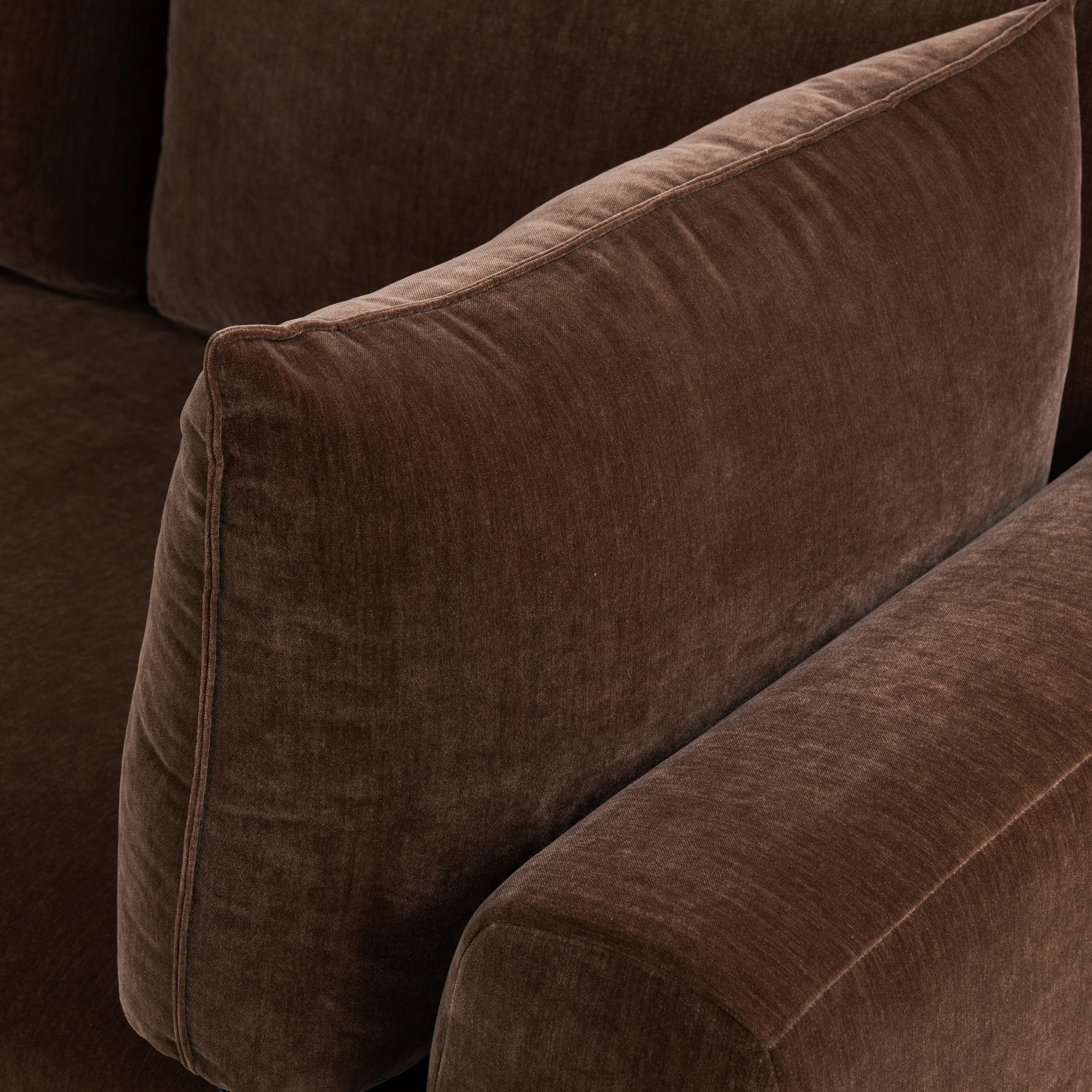Marcel Left-Facing Corner Sectional | Bronzer Brown - Image 9