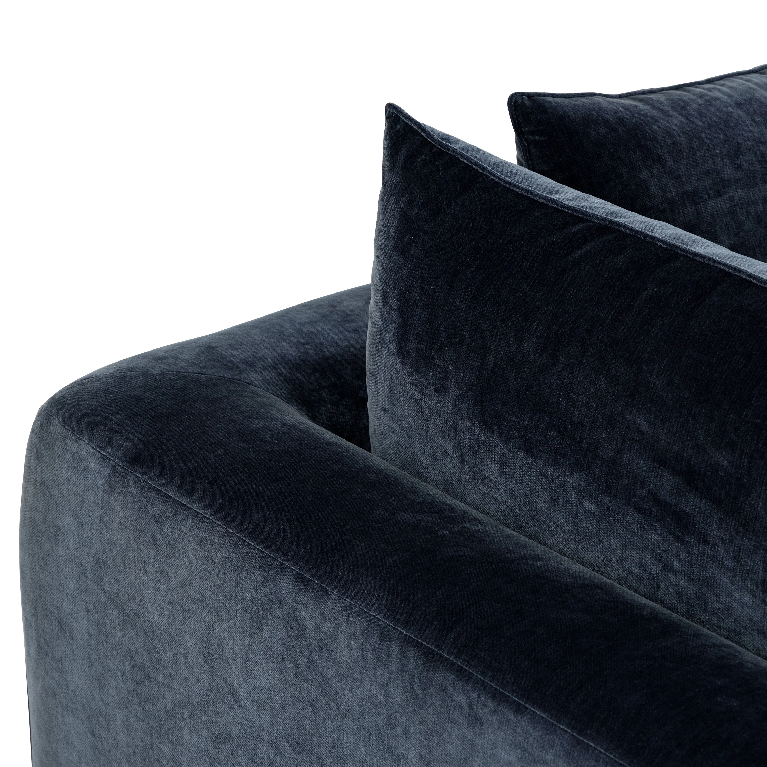 Marcel Left-Facing Corner Sectional | Mystic Blue - Image 13