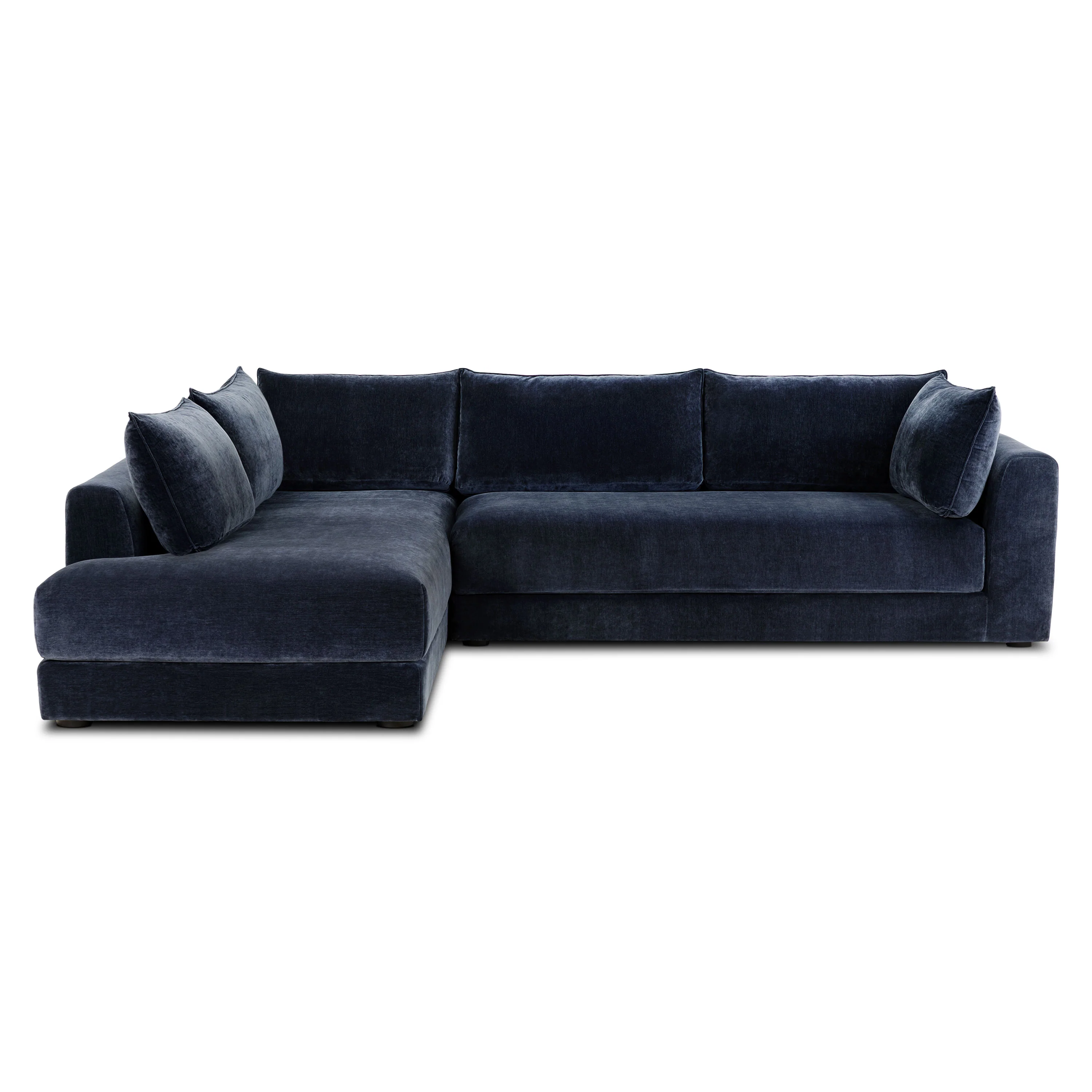 Marcel Left-Facing Corner Sectional | Mystic Blue - Image 4