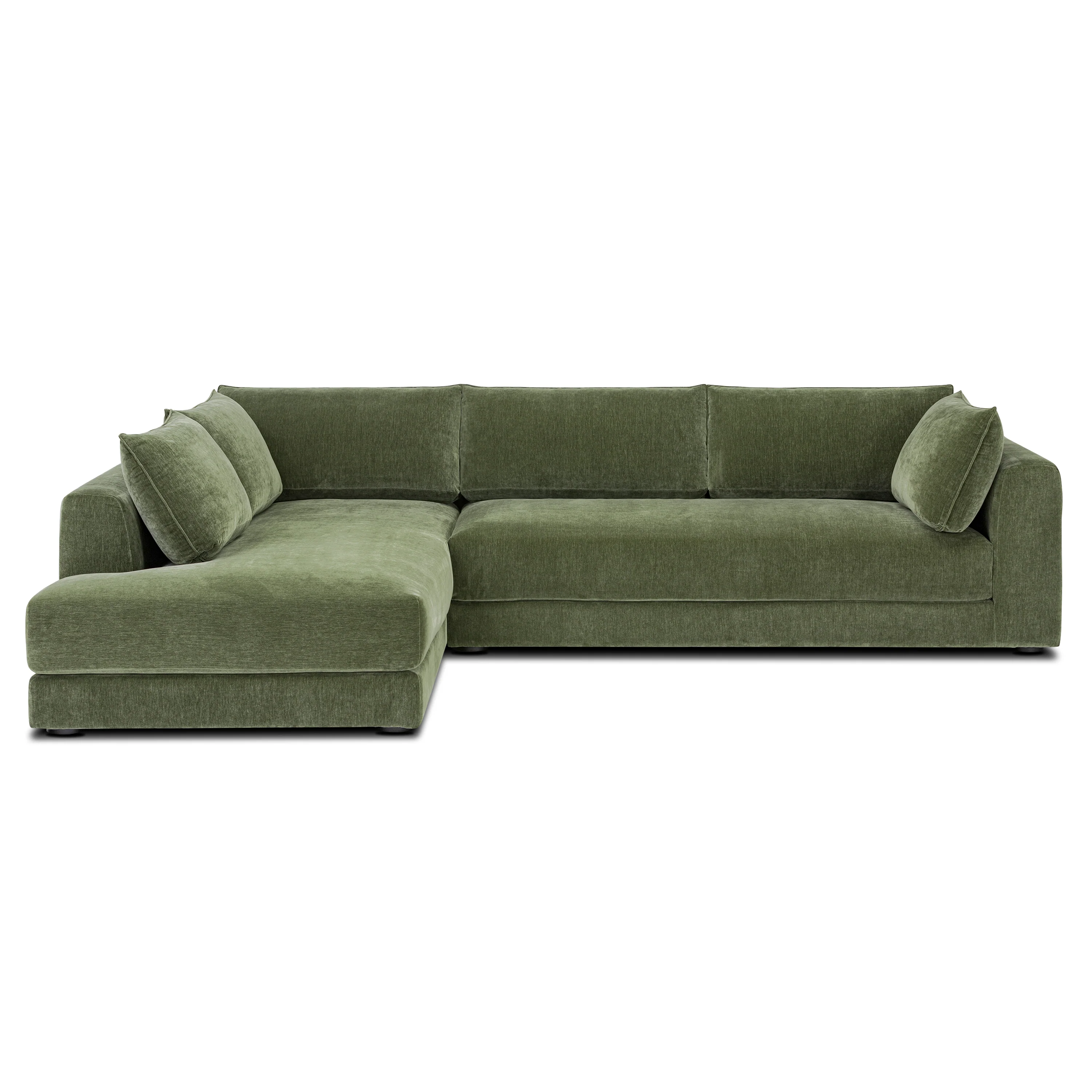 Marcel Left-Facing Corner Sectional | Sagano Green - Image 4