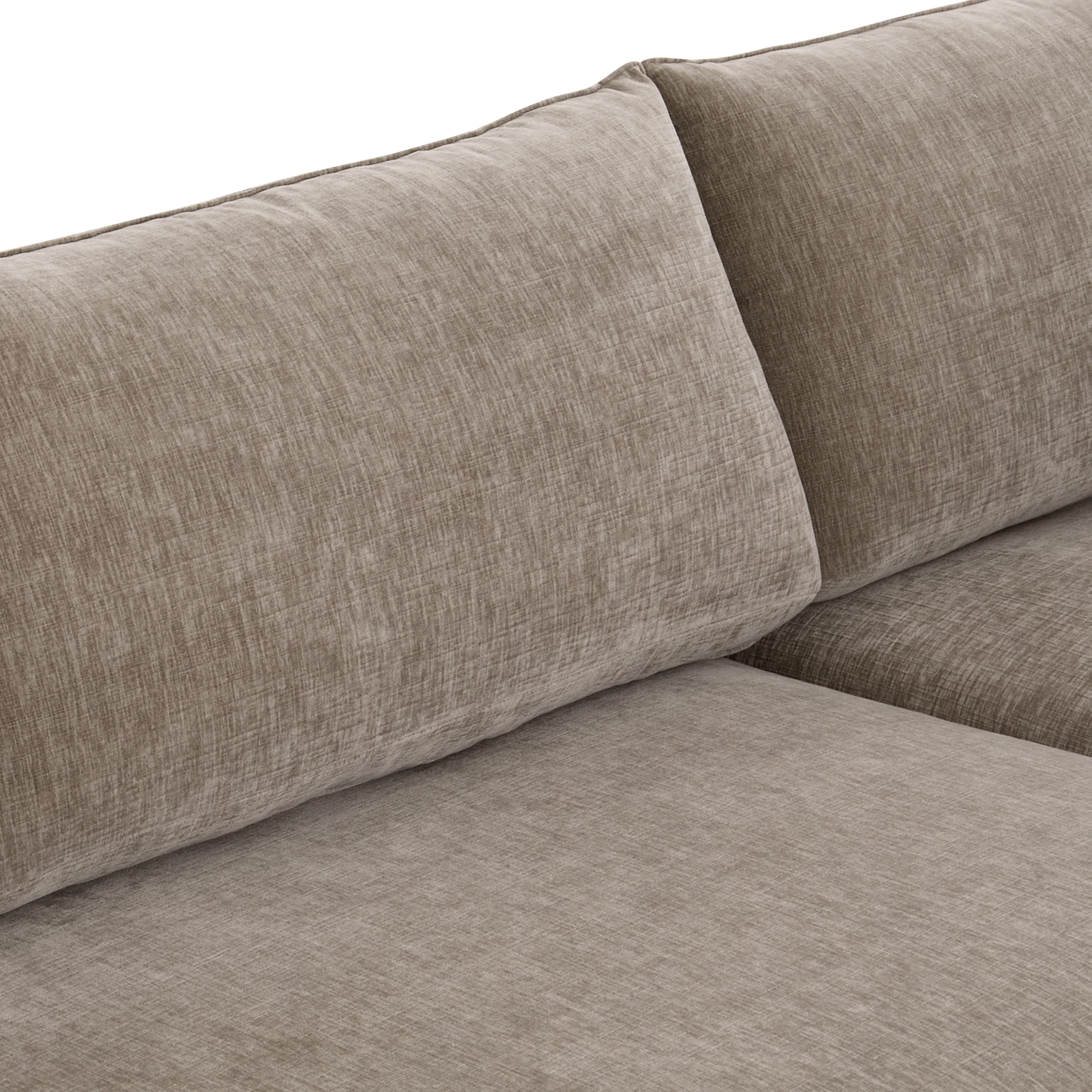 Marcel Left-Facing Corner Sectional | Taupe Brown - Image 15