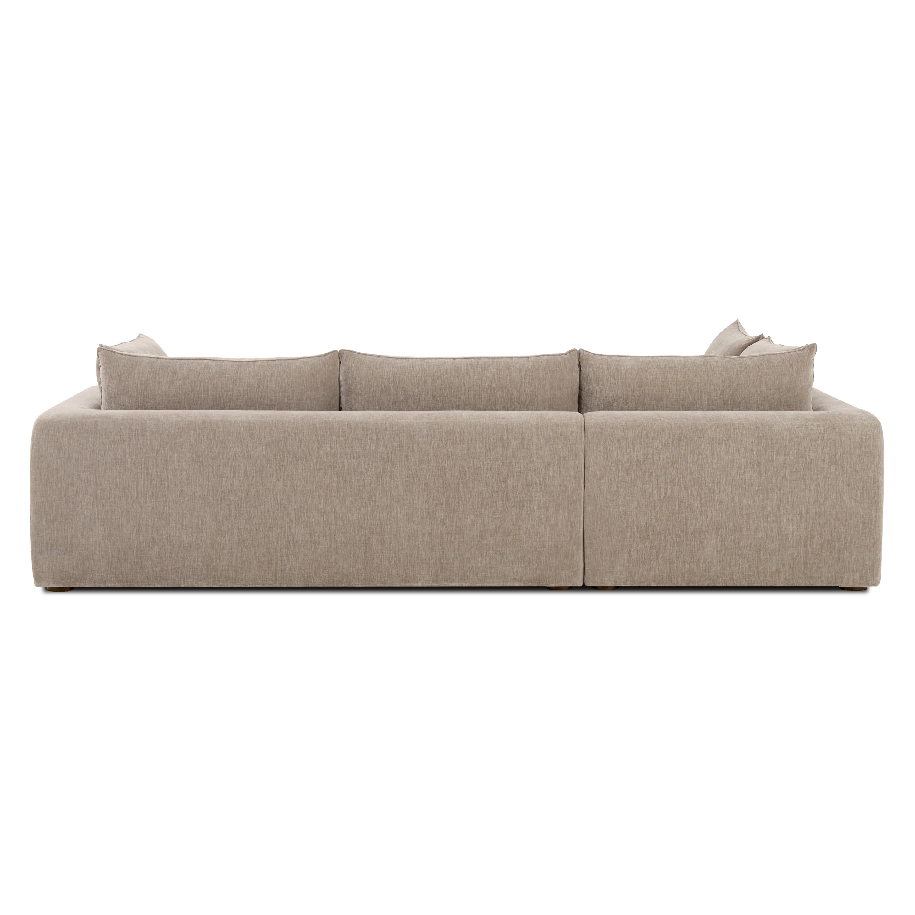 Marcel Left-Facing Corner Sectional | Taupe Brown - Image 7