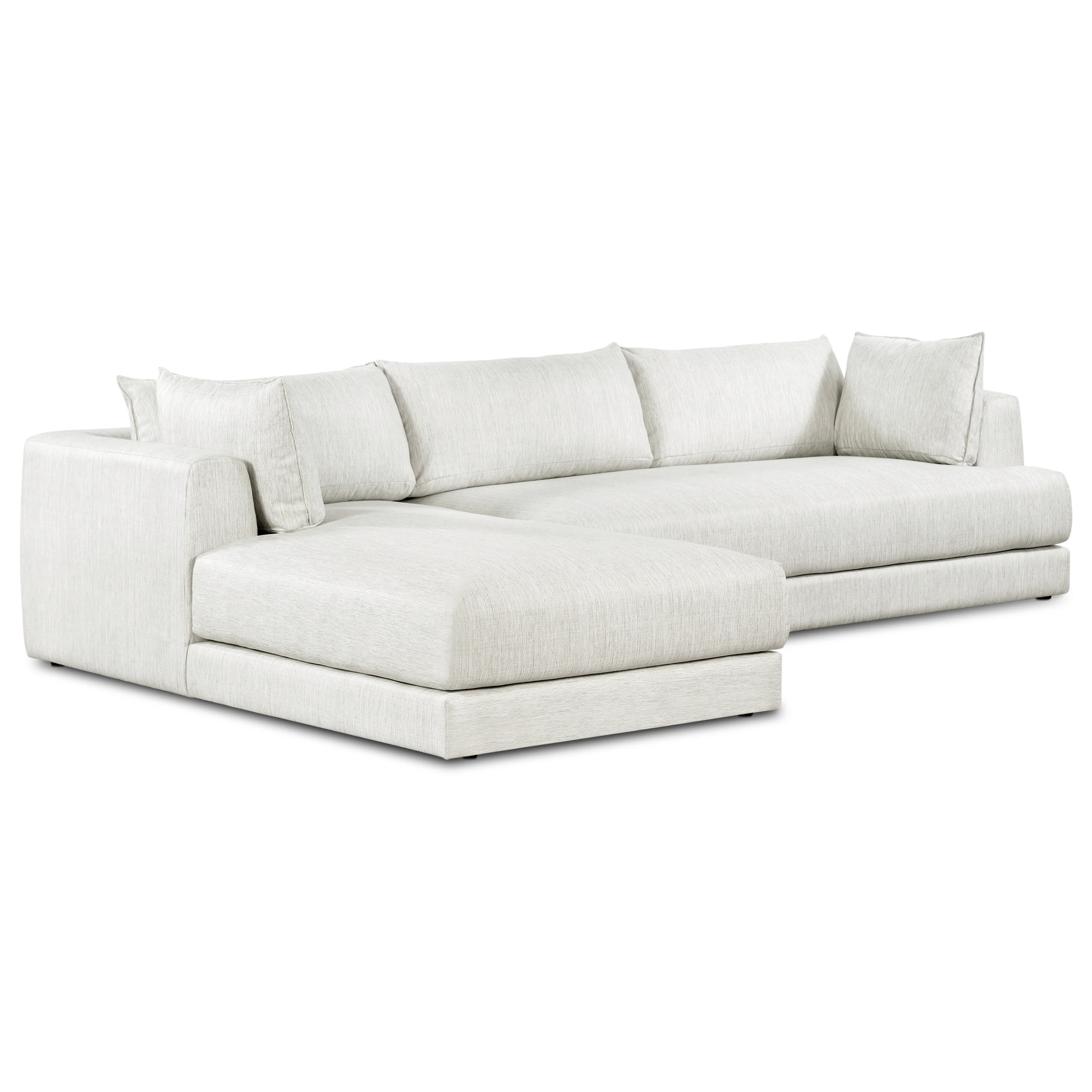 Marcel Left-Facing Sectional | Bright Ash - Image 3