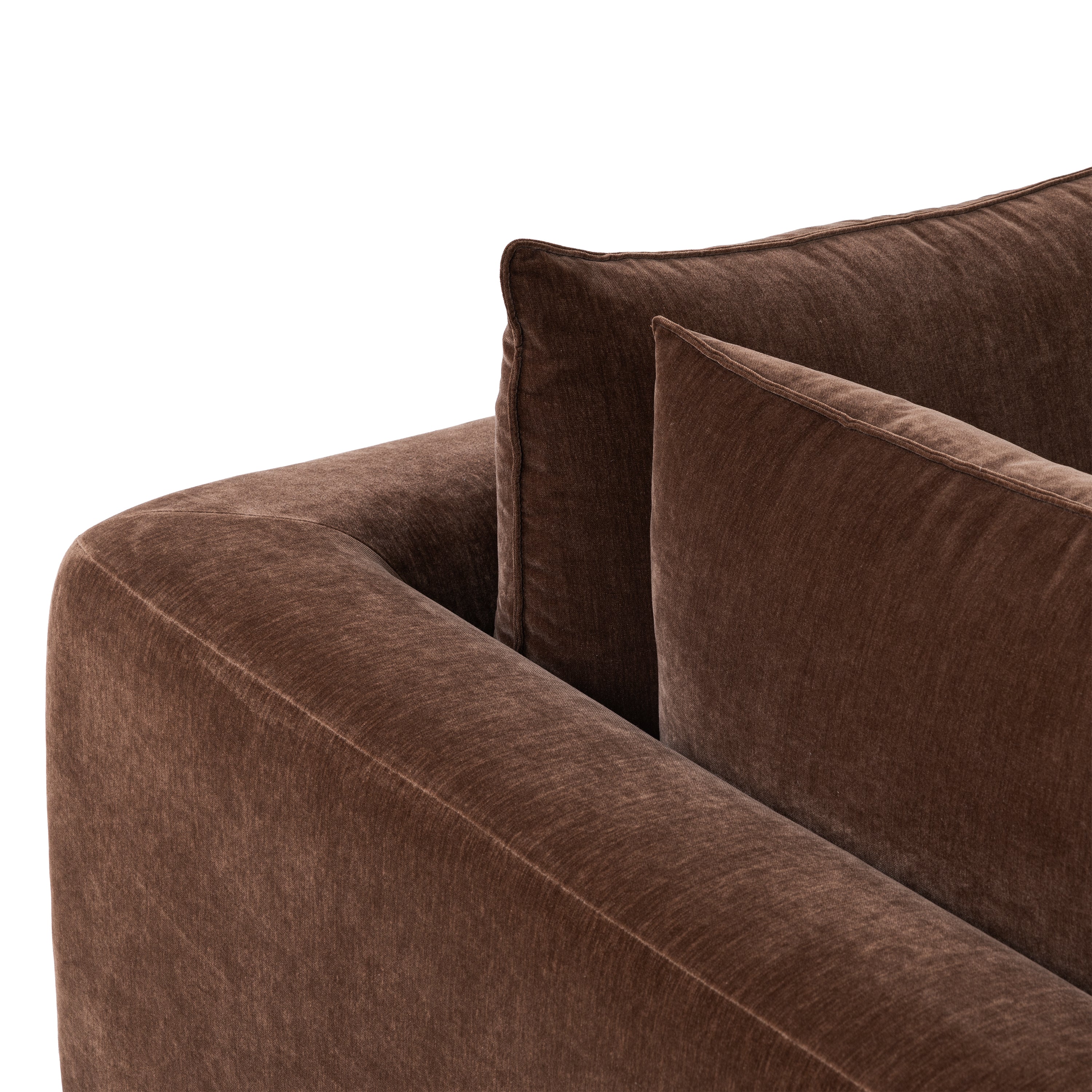 Marcel Right-Facing Corner Sectional | Bronzer Brown - Image 10