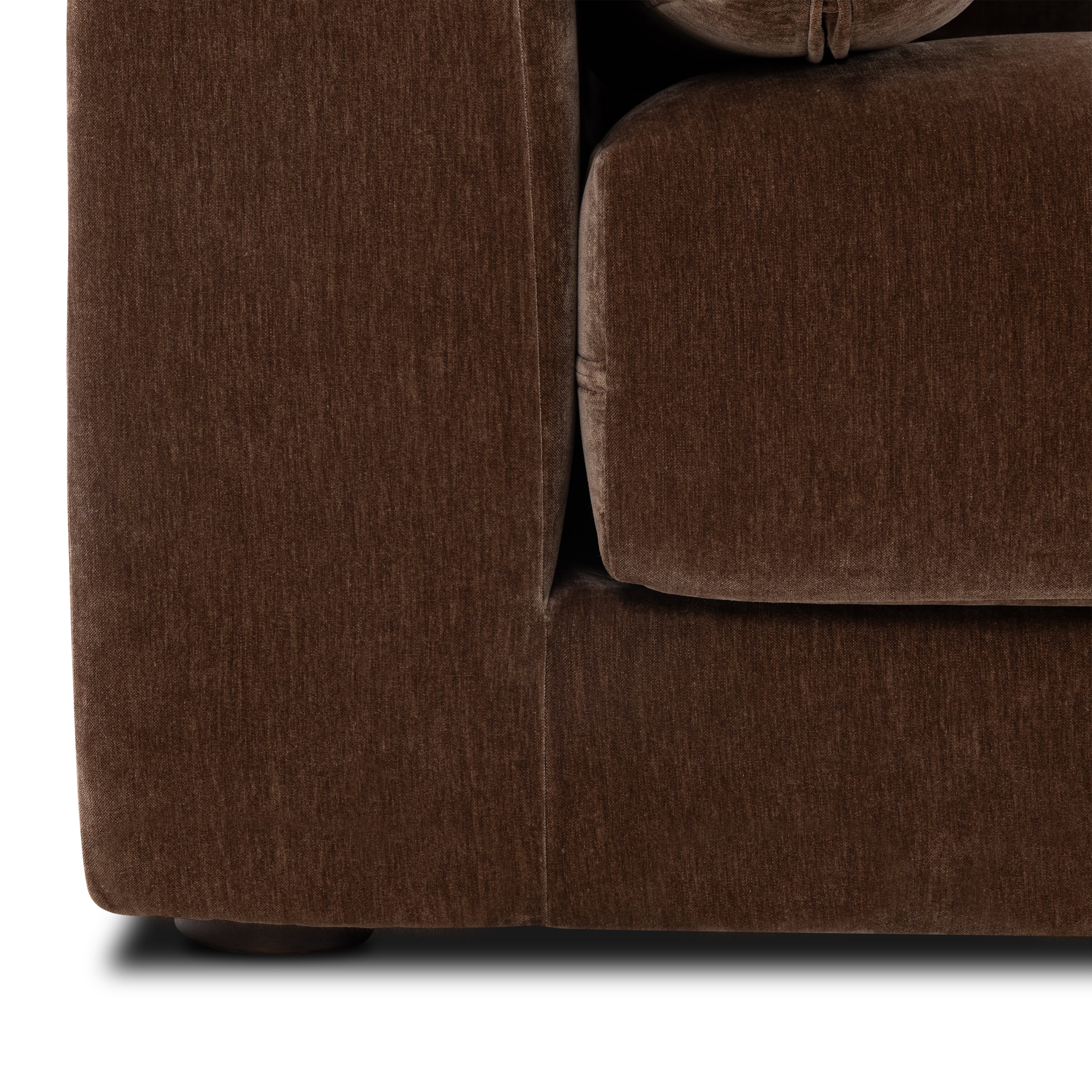 Marcel Right-Facing Corner Sectional | Bronzer Brown - Image 14