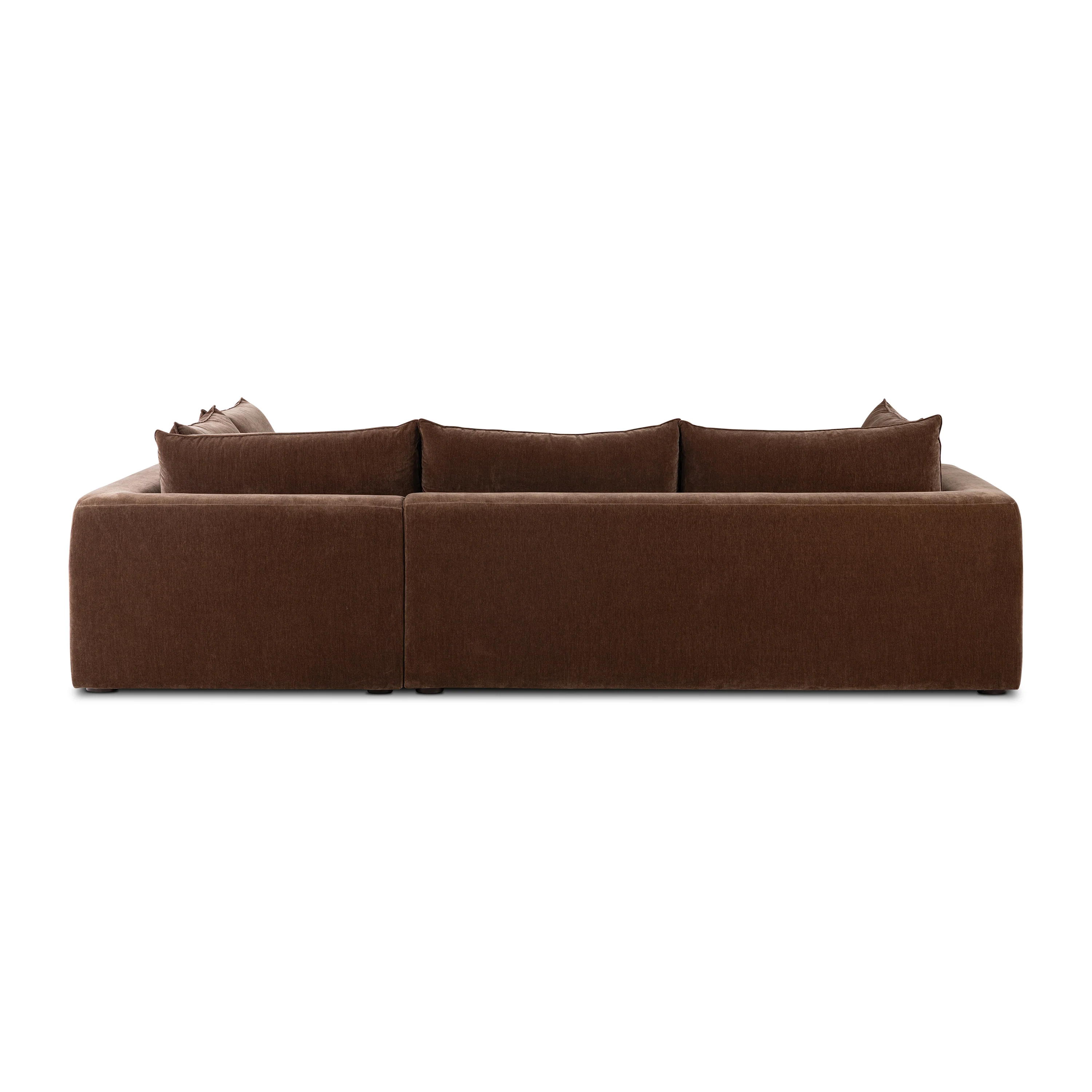 Marcel Right-Facing Corner Sectional | Bronzer Brown - Image 7