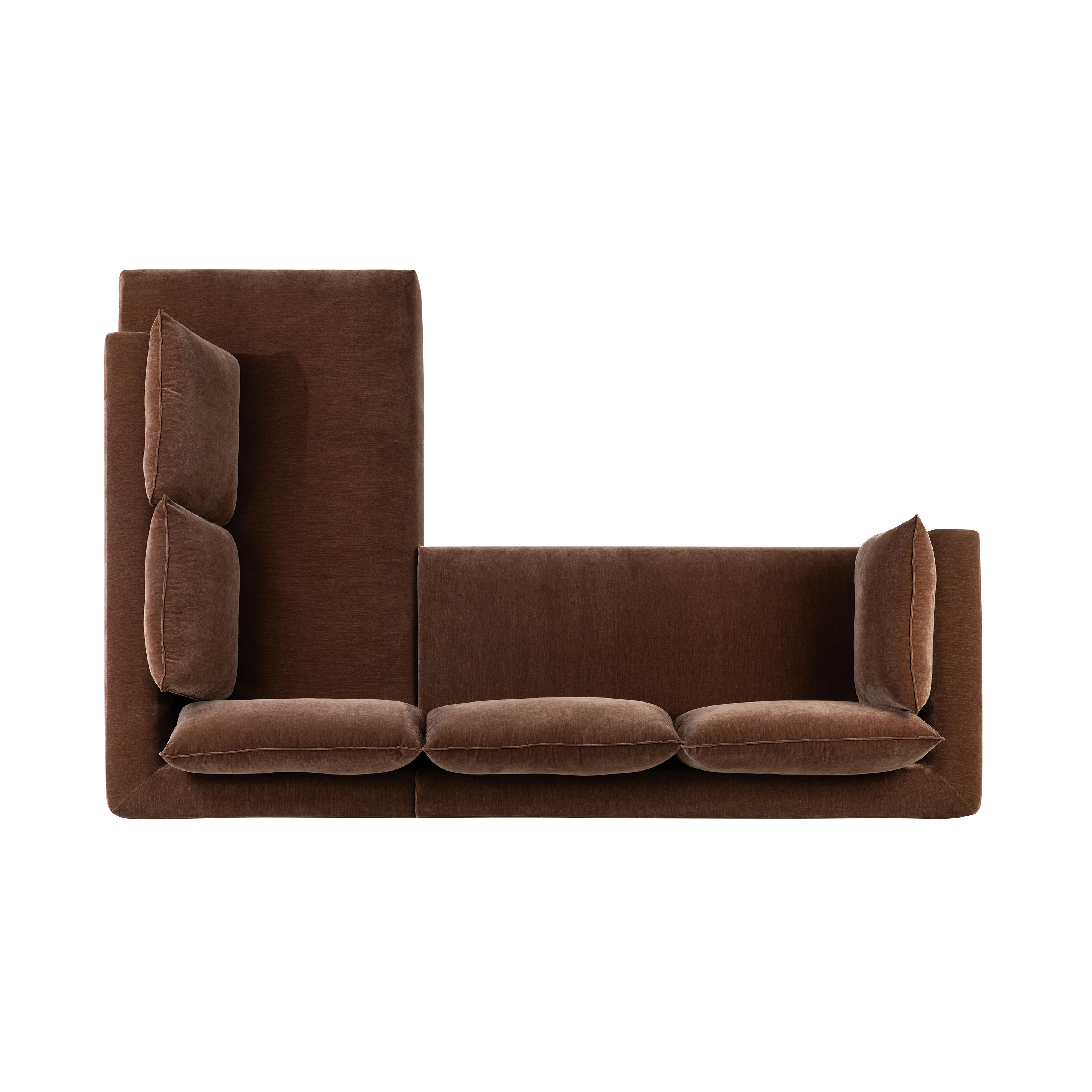 Marcel Right-Facing Corner Sectional | Bronzer Brown - Image 8