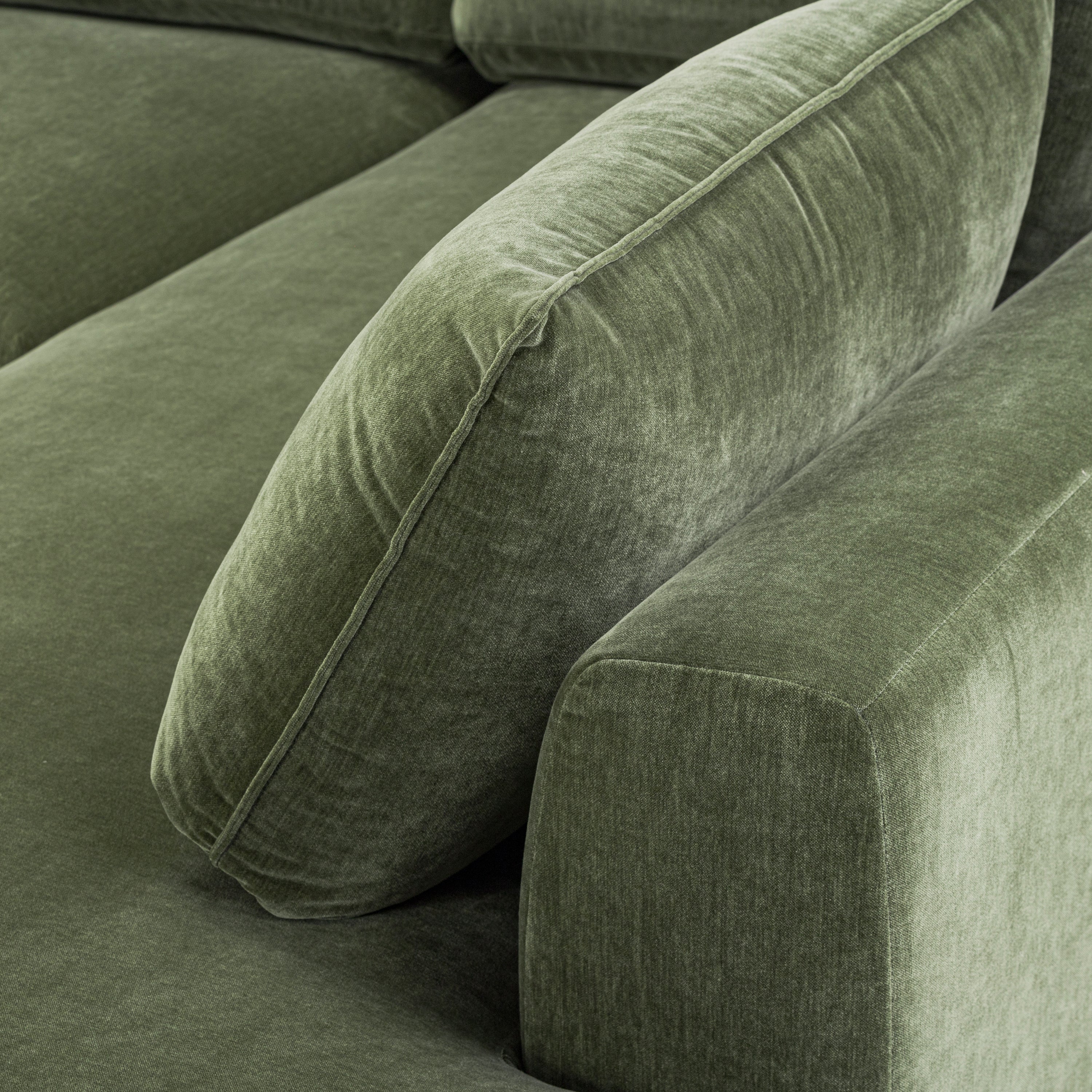 Marcel Right-Facing Corner Sectional | Sagano Green - Image 13