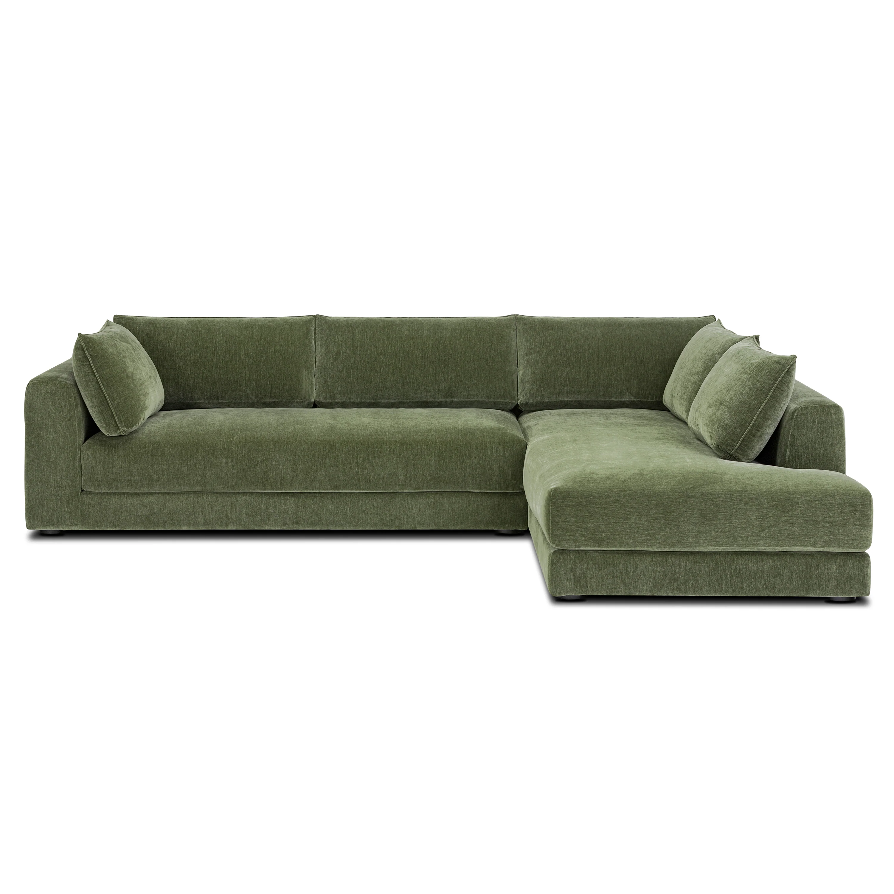 Marcel Right-Facing Corner Sectional | Sagano Green - Image 4