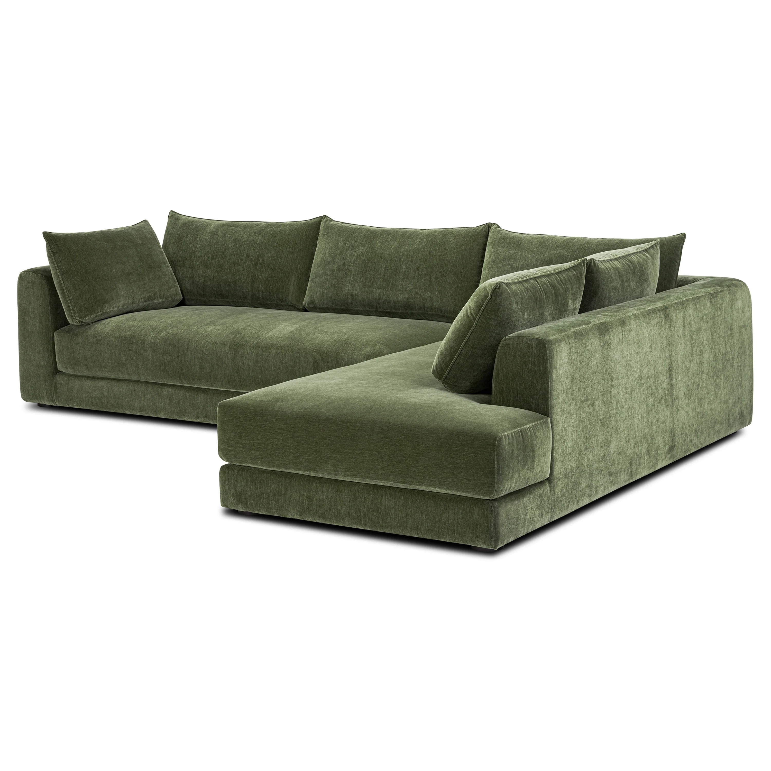 Marcel Right-Facing Corner Sectional | Sagano Green - Image 5