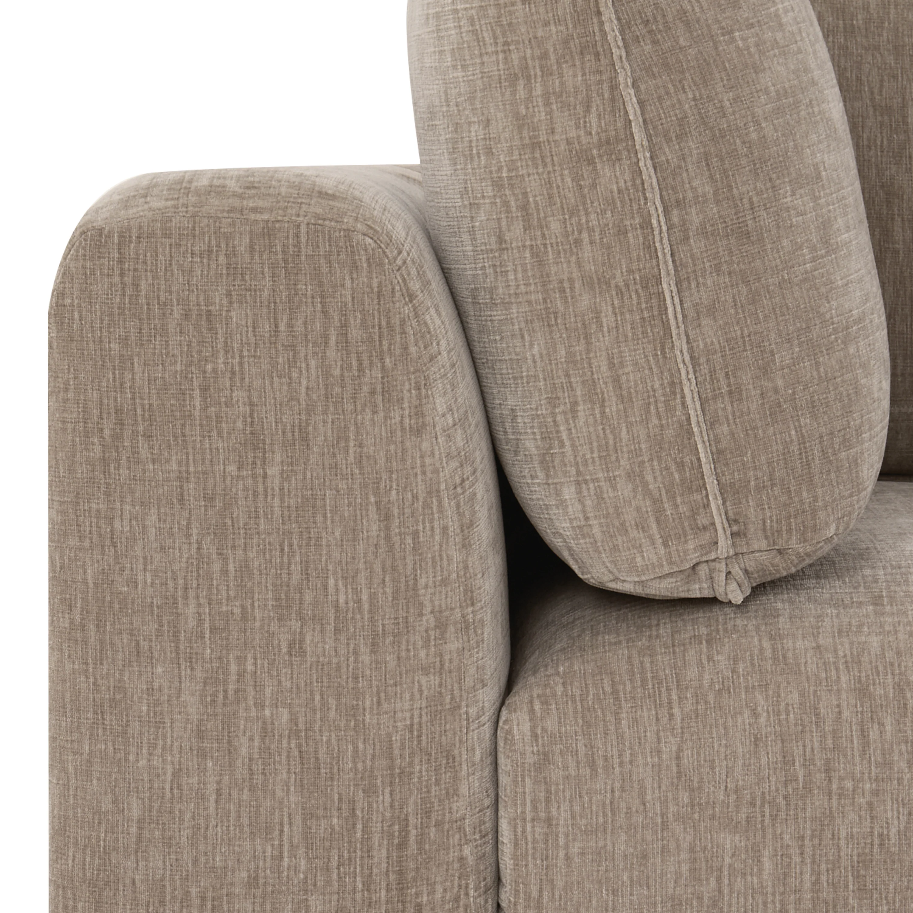 Marcel Right-Facing Corner Sectional | Taupe Brown - Image 12