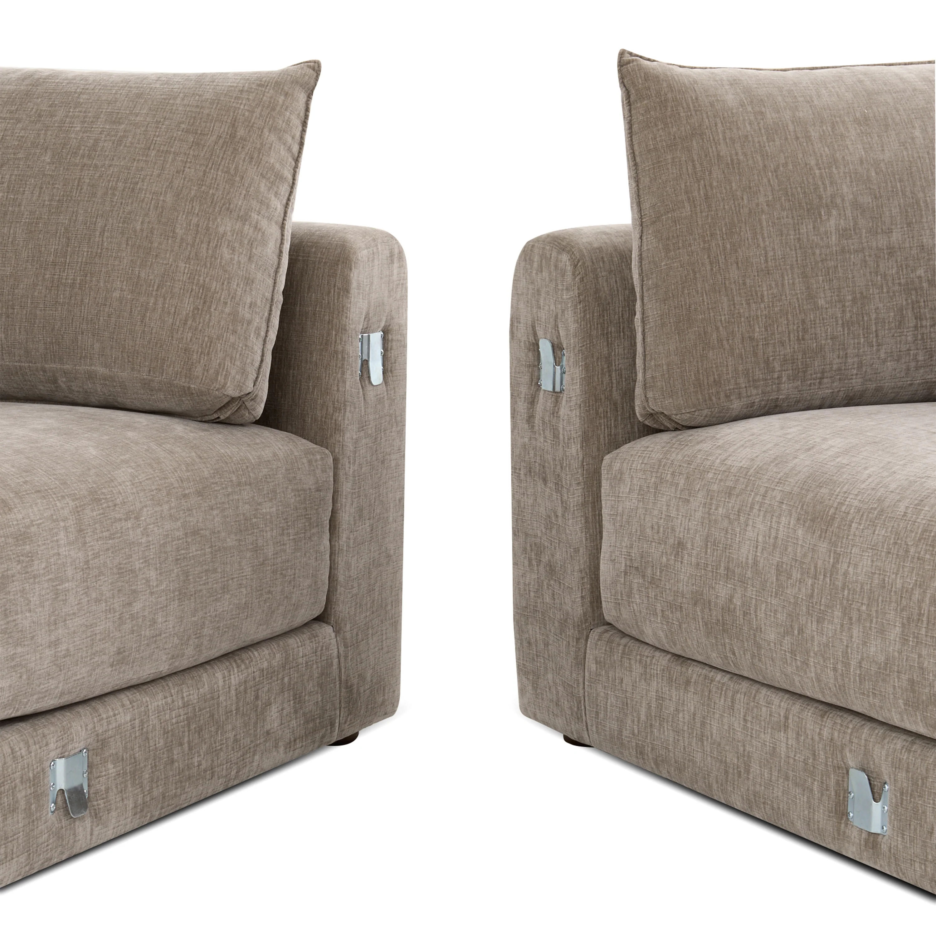 Marcel Right-Facing Corner Sectional | Taupe Brown - Image 19
