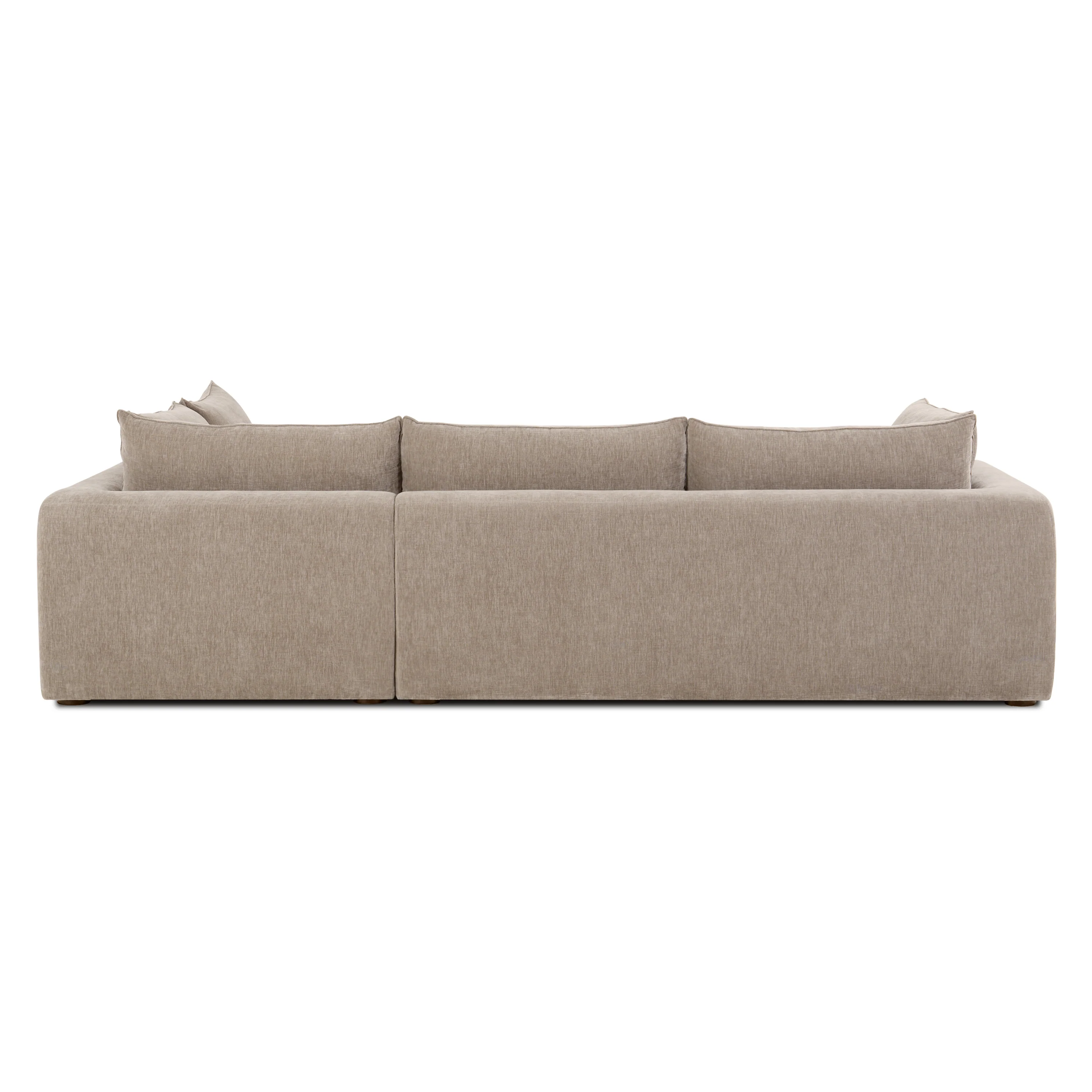 Marcel Right-Facing Corner Sectional | Taupe Brown - Image 7