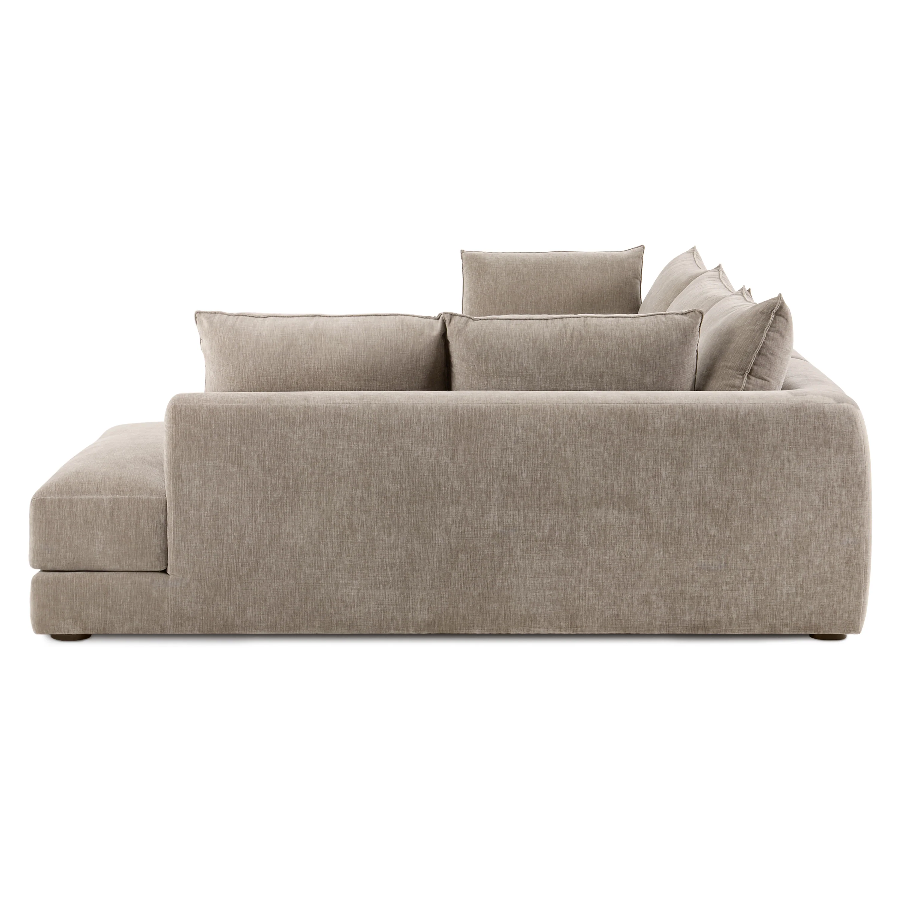 Marcel Right-Facing Corner Sectional | Taupe Brown - Image 9
