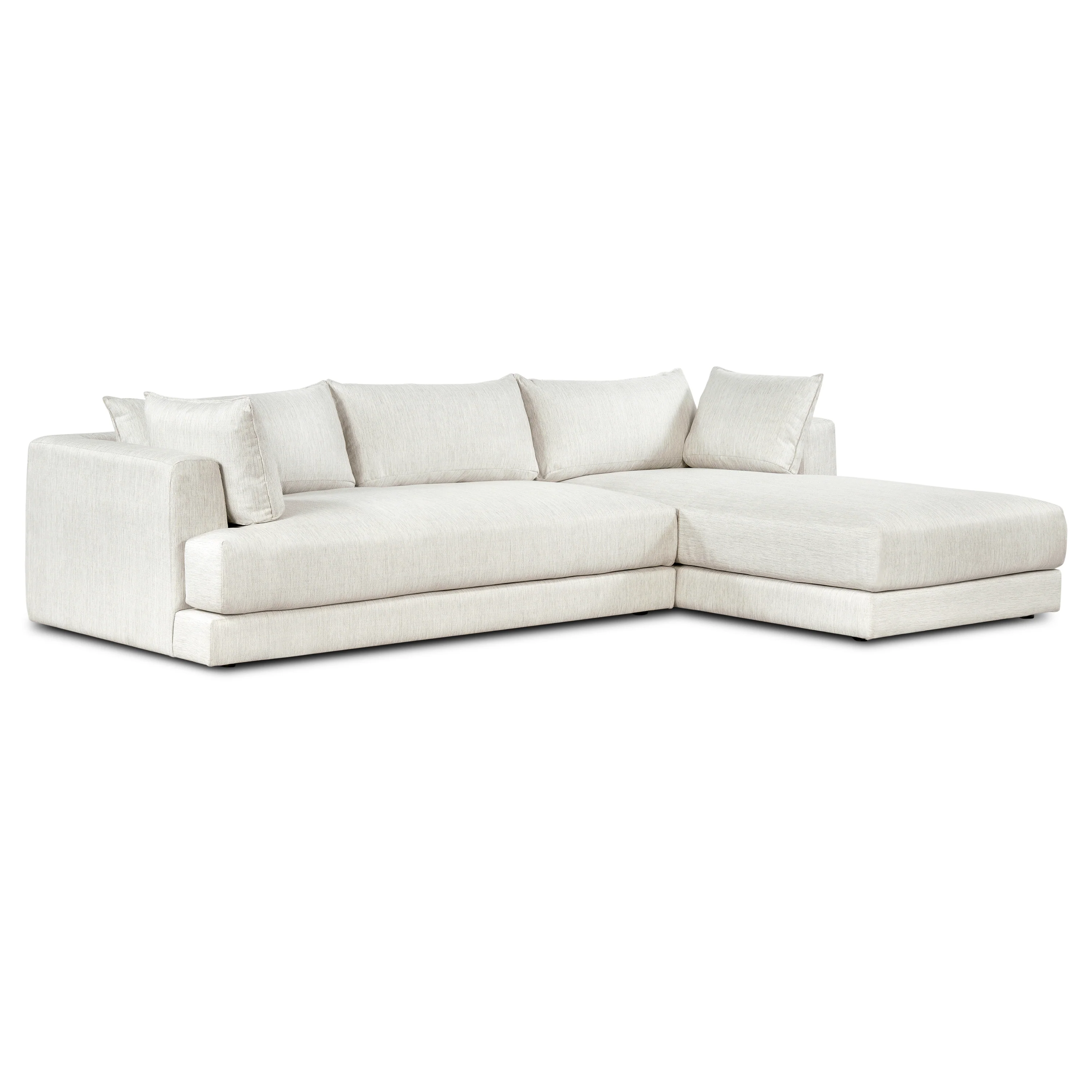 Marcel Right-Facing Sectional | Bright Ash - Image 3