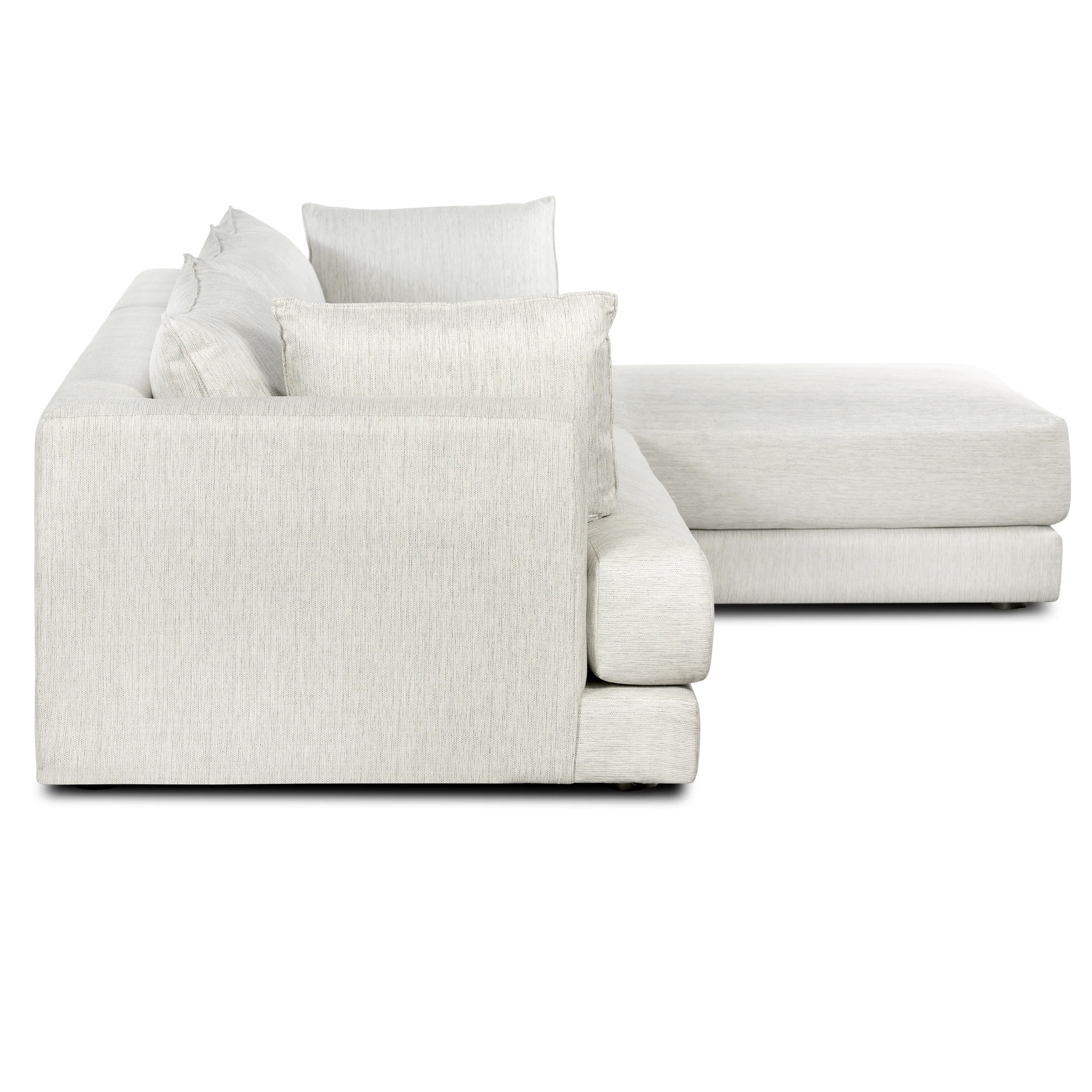 Marcel Right-Facing Sectional | Bright Ash - Image 4