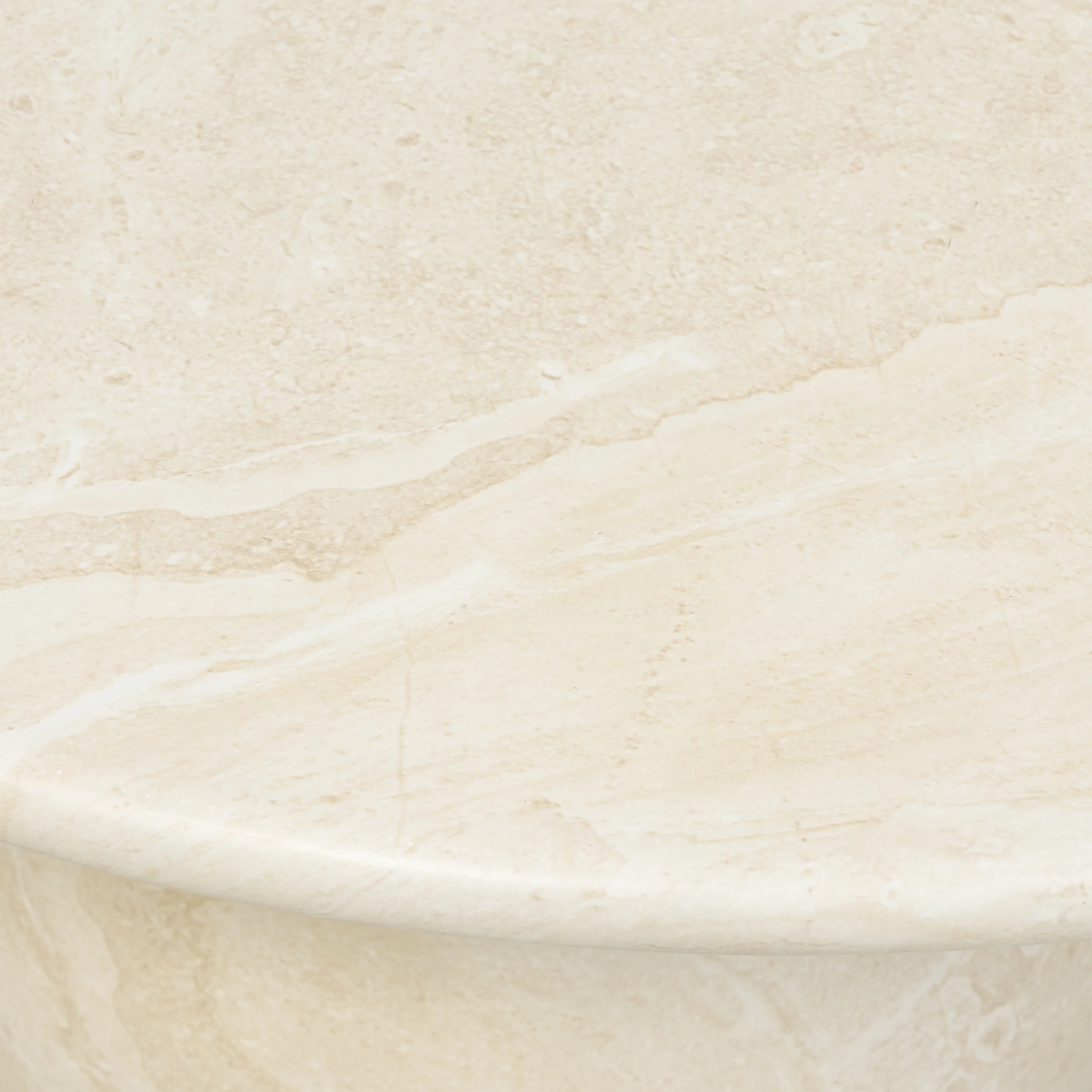 Marmo Coffee Table | Sandstone White - Image 11