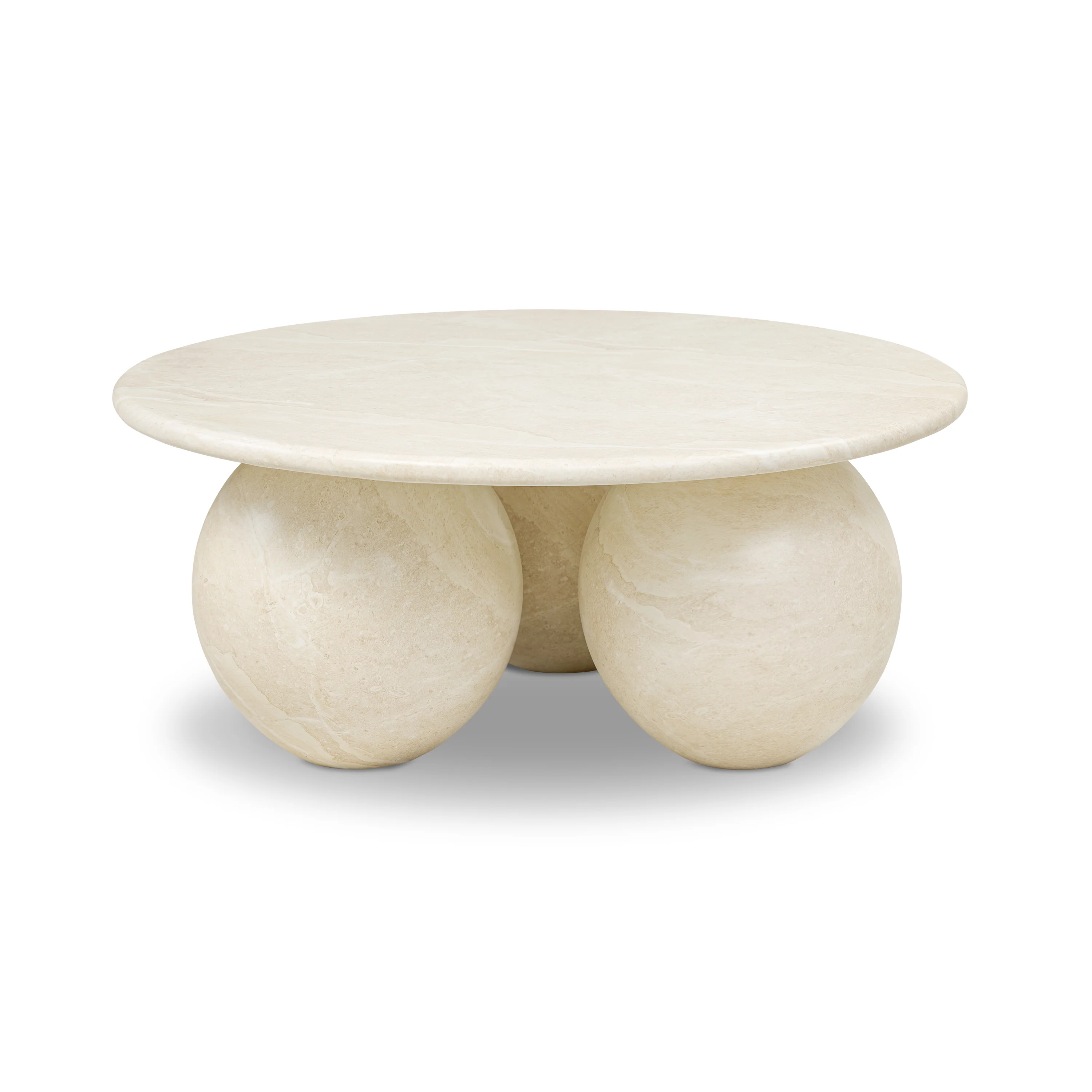 Marmo Coffee Table | Sandstone White - Image 5