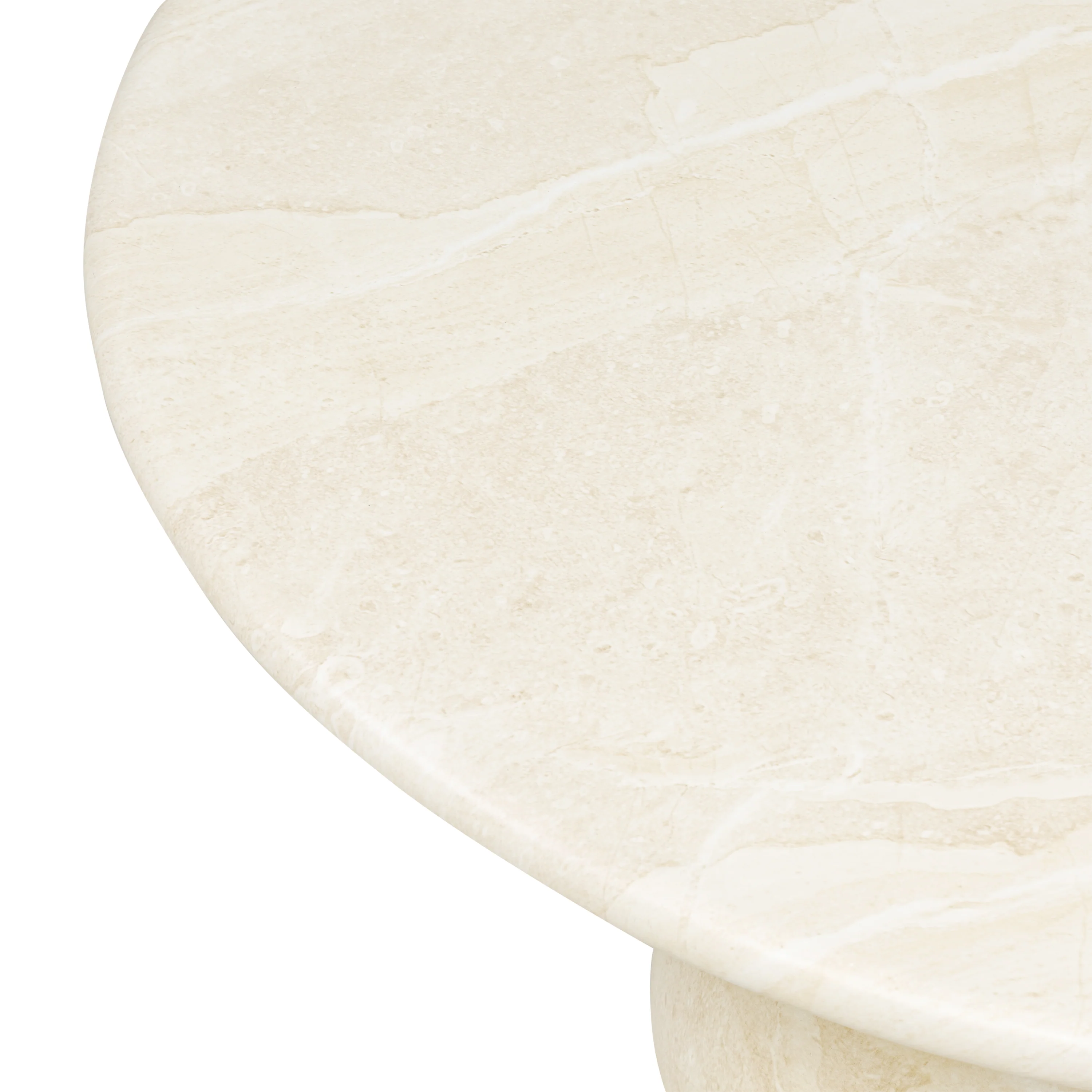 Marmo Coffee Table | Sandstone White - Image 8