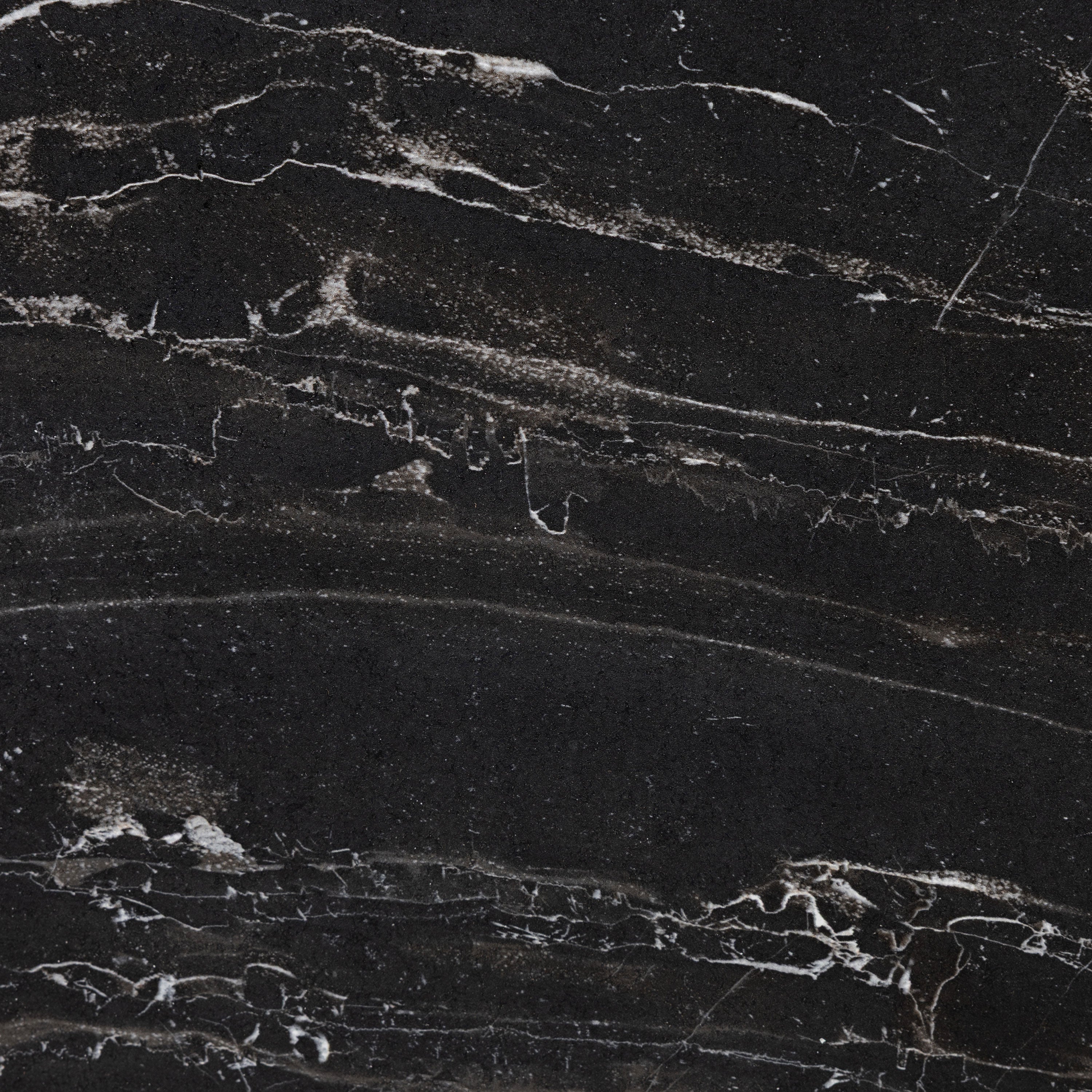Marq 16" Side Table | Black Marble - Image 11