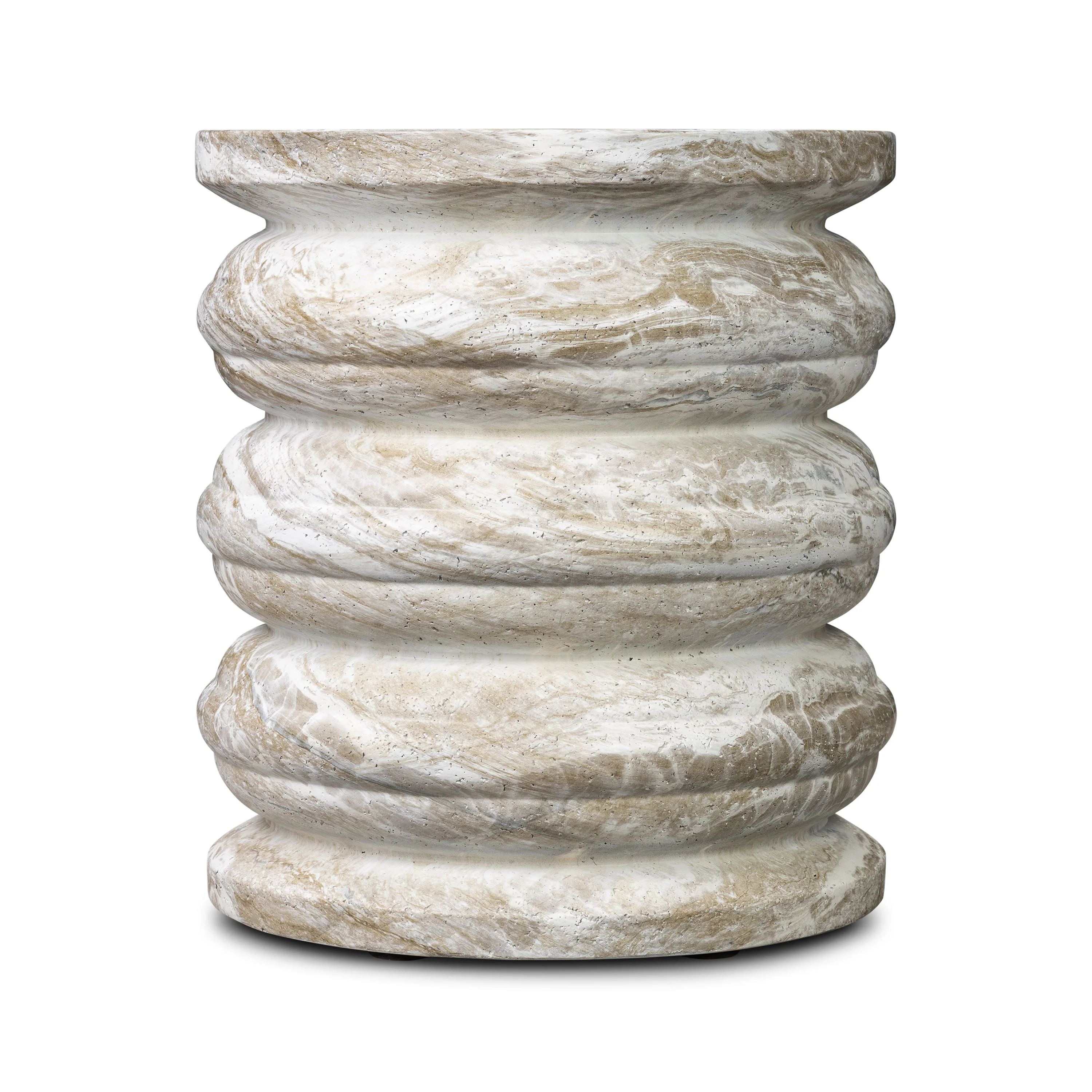 Marq 16" Side Table | Olivestone Green - Image 3