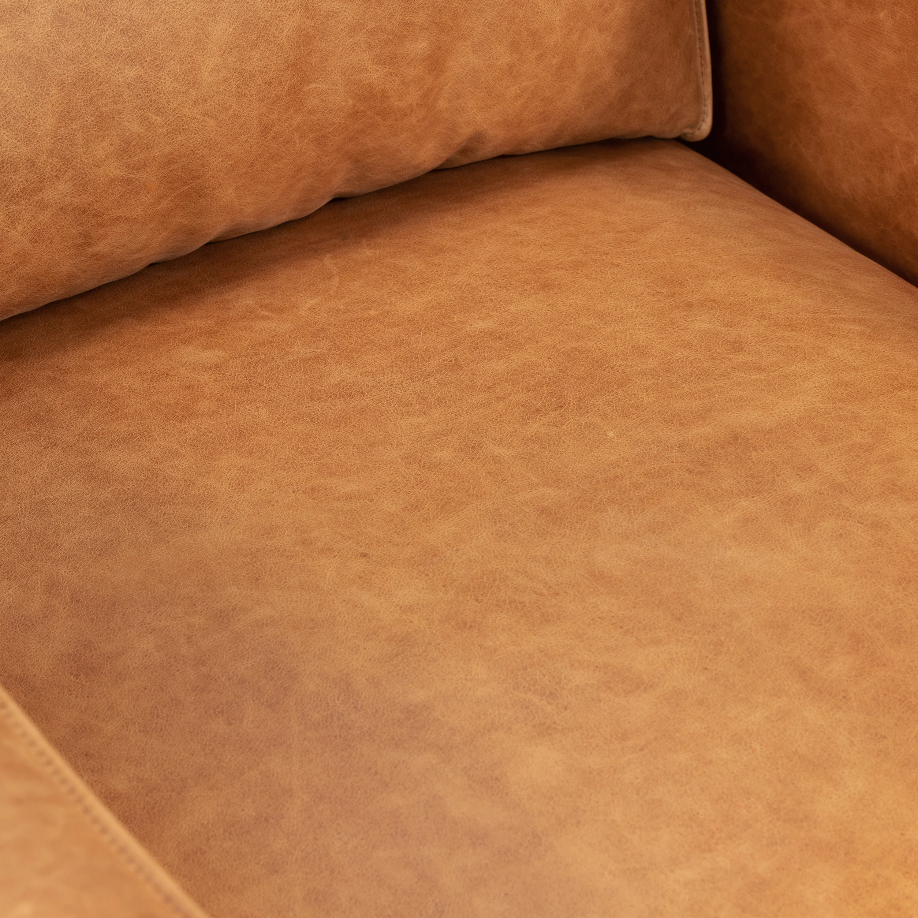 Mateo Leather Lounge Chair | Cognac Tan - Image 13