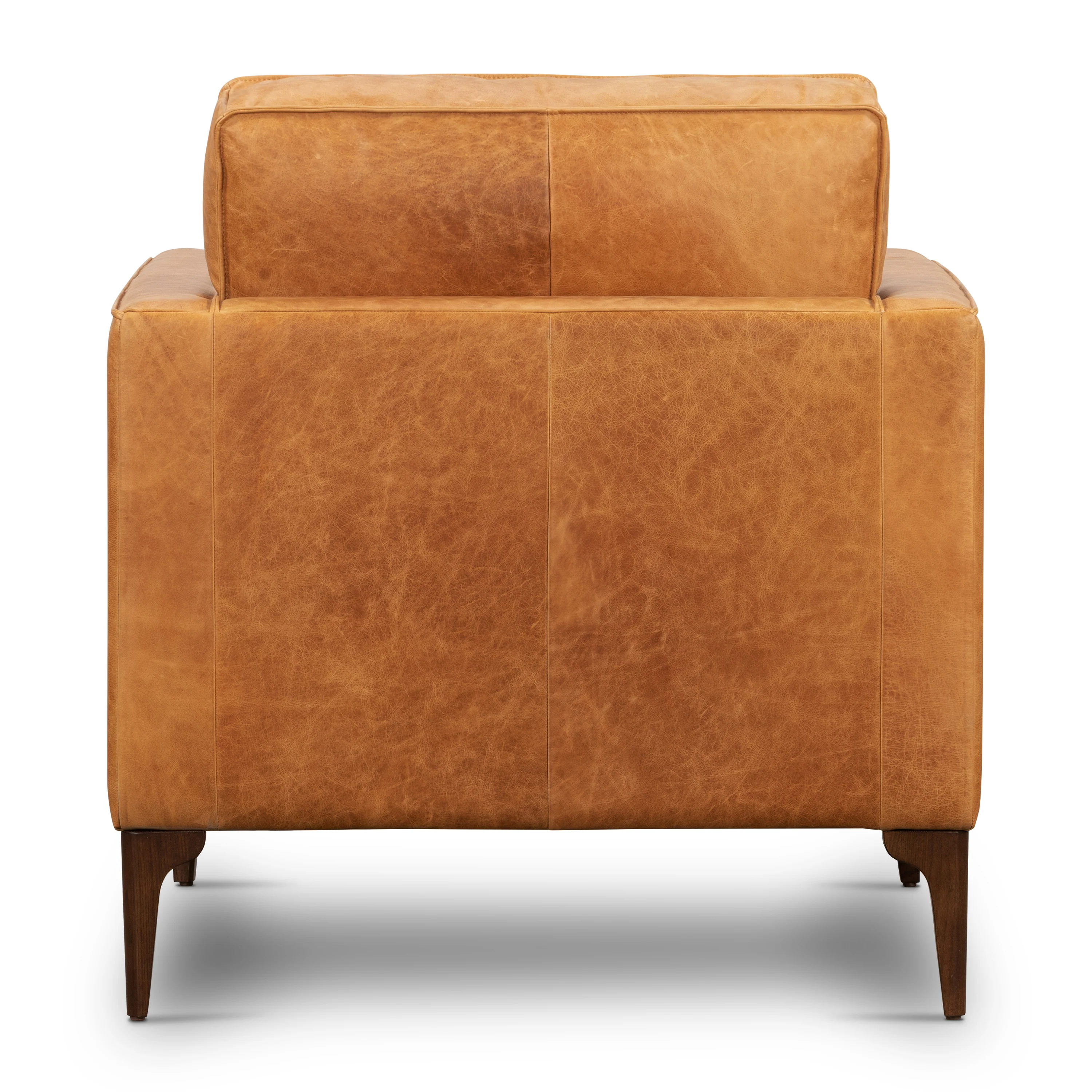 Mateo Leather Lounge Chair | Cognac Tan - Image 7