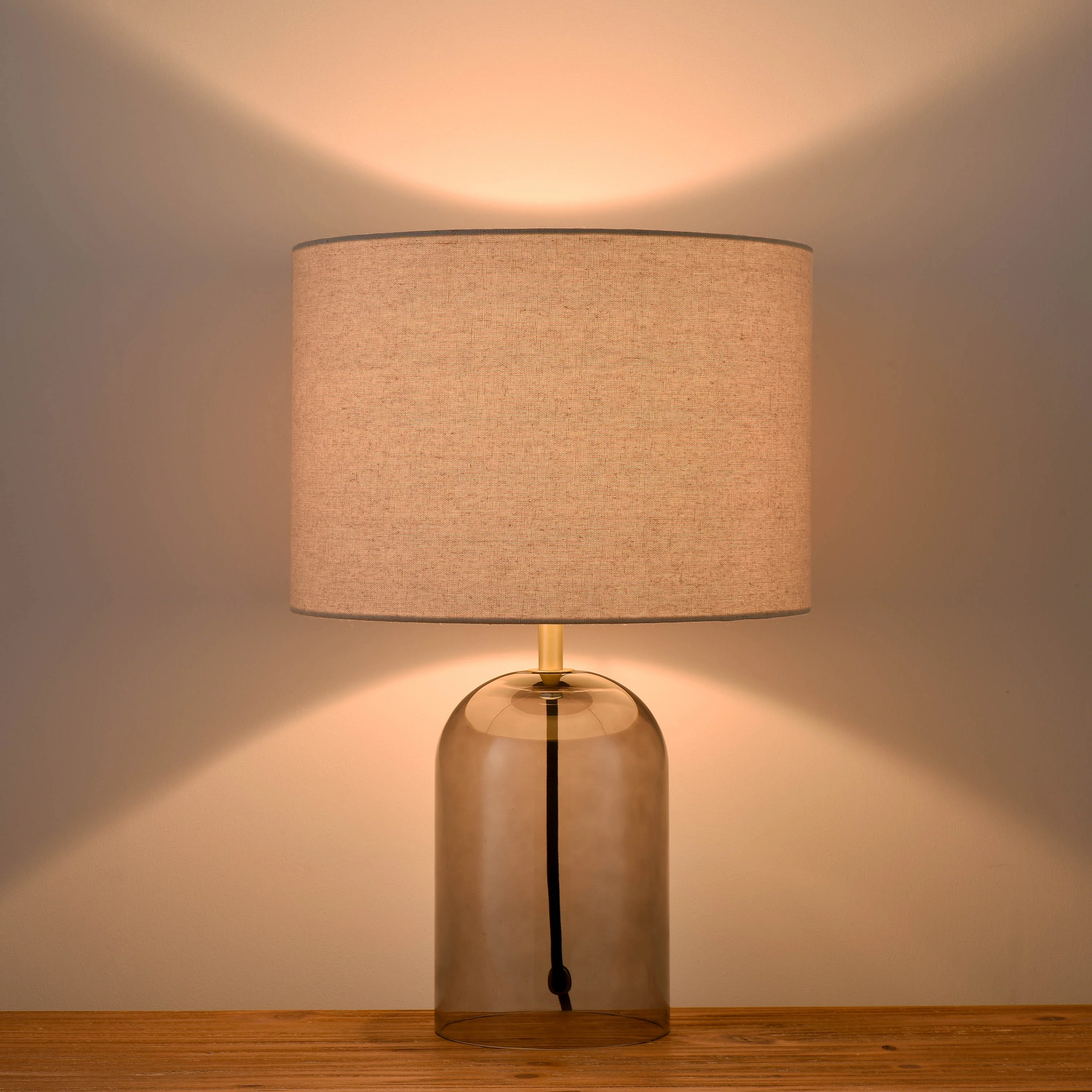 Milan Table Lamp | Smokey - Image 2