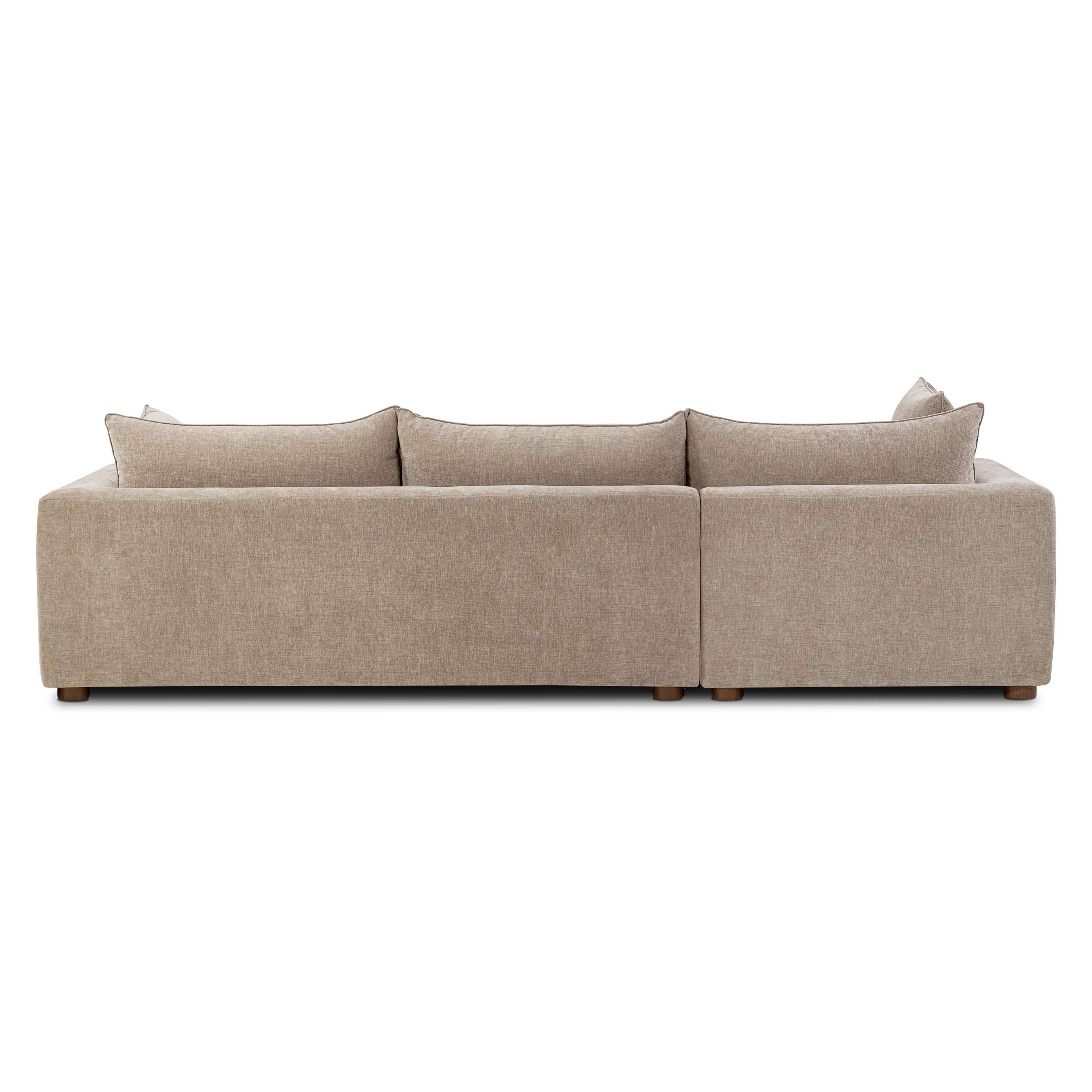 Milo Left-Facing Sectional with Storage | Taupe Brown - Image 10