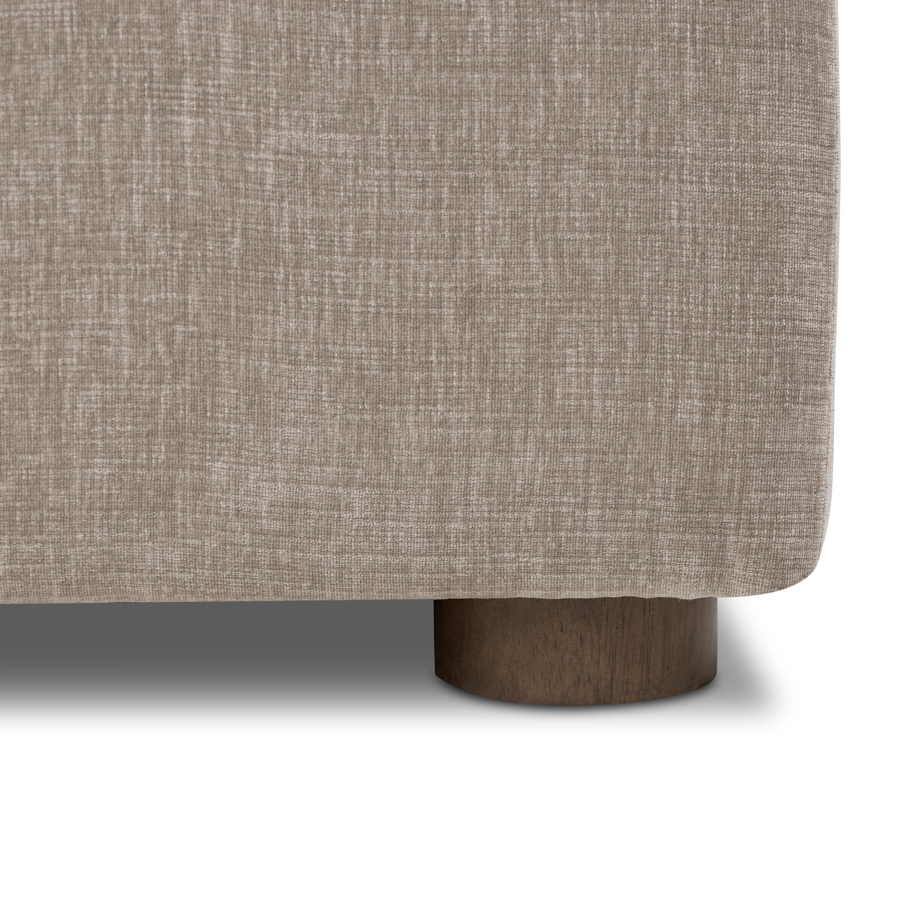 Milo Left-Facing Sectional with Storage | Taupe Brown - Image 13