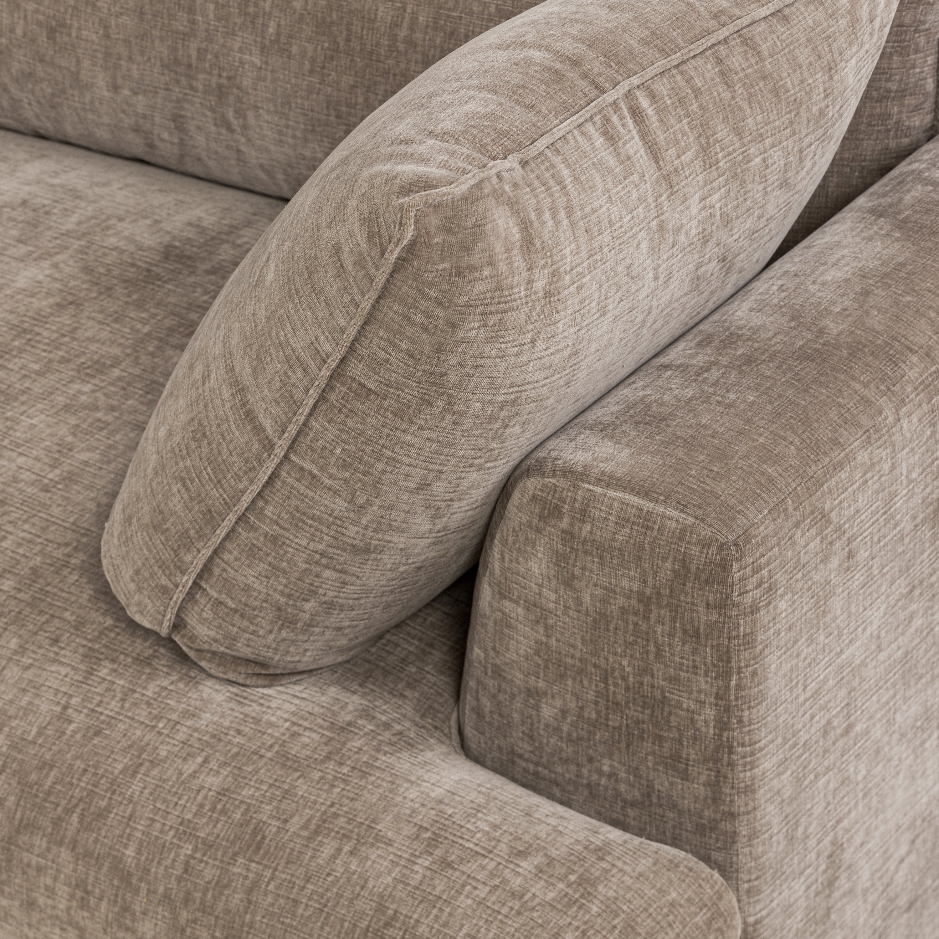 Milo Left-Facing Sectional with Storage | Taupe Brown - Image 15