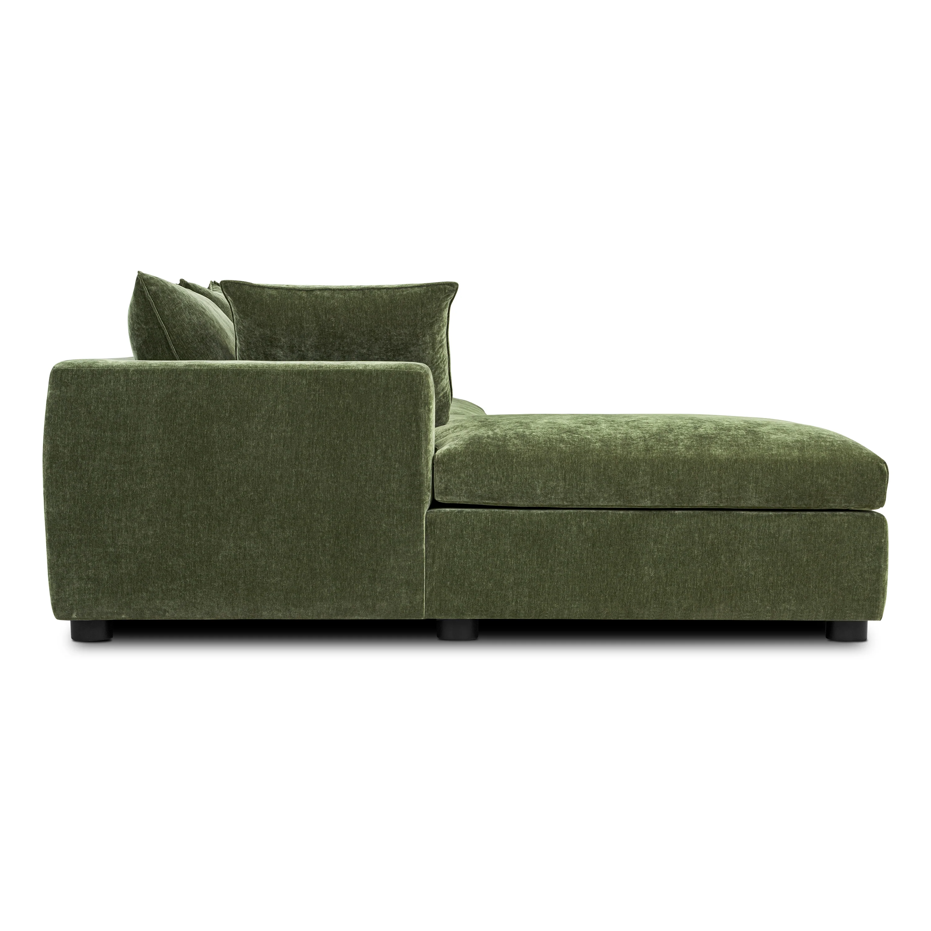 Milo Left-Facing Sleeper Sectional | Sagano Green - Image 10