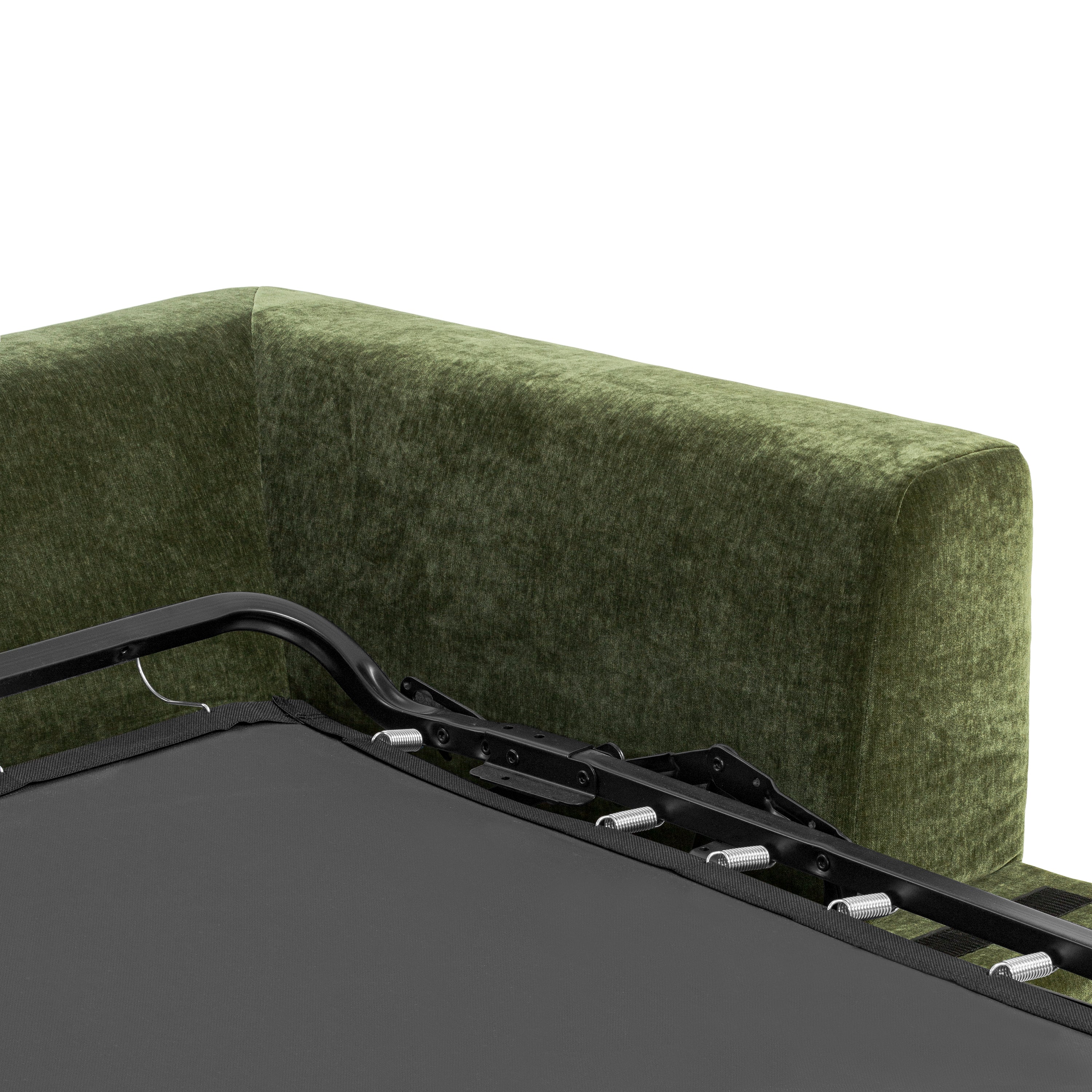 Milo Left-Facing Sleeper Sectional | Sagano Green - Image 16