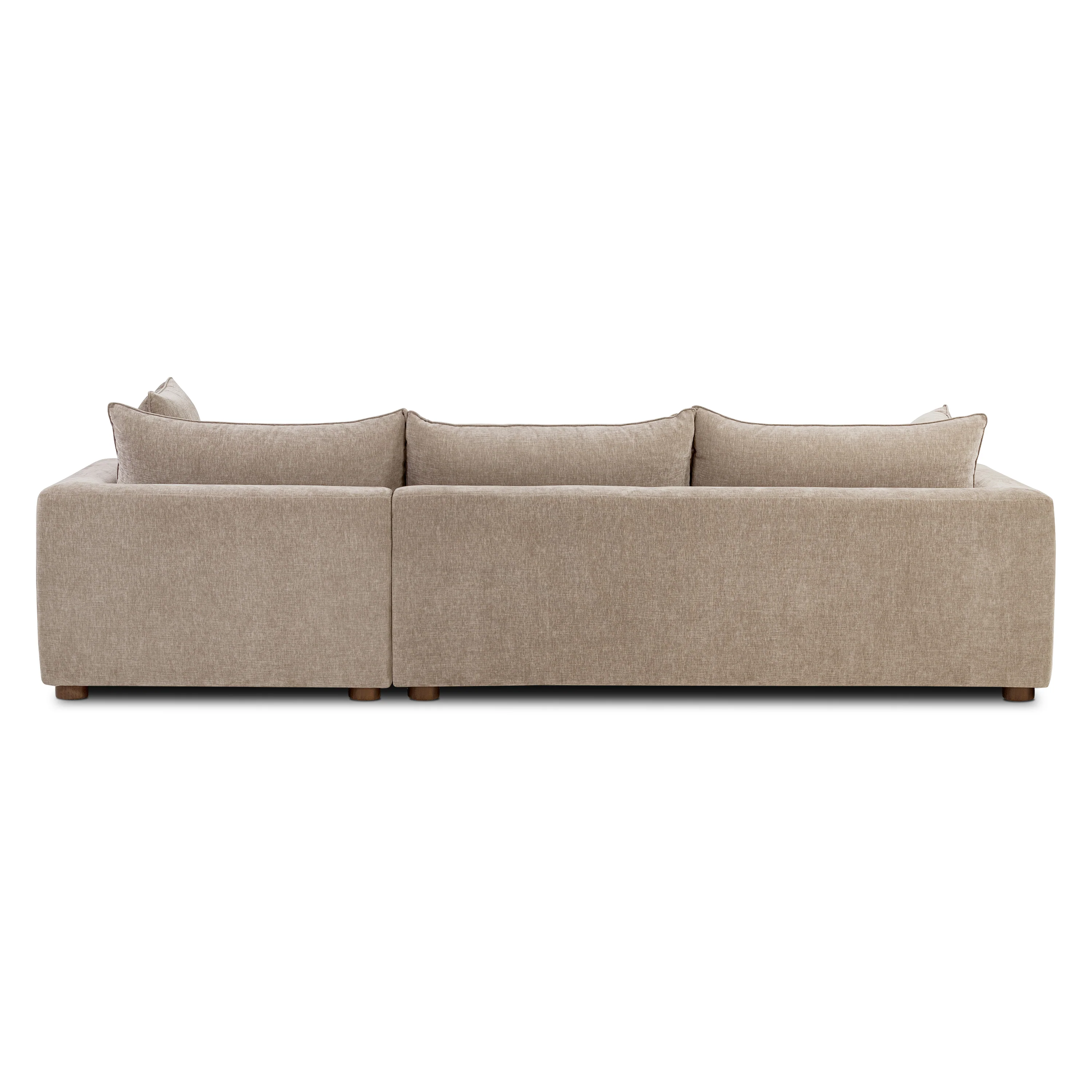 Milo Right-Facing Sectional with Storage | Taupe Brown - Image 10