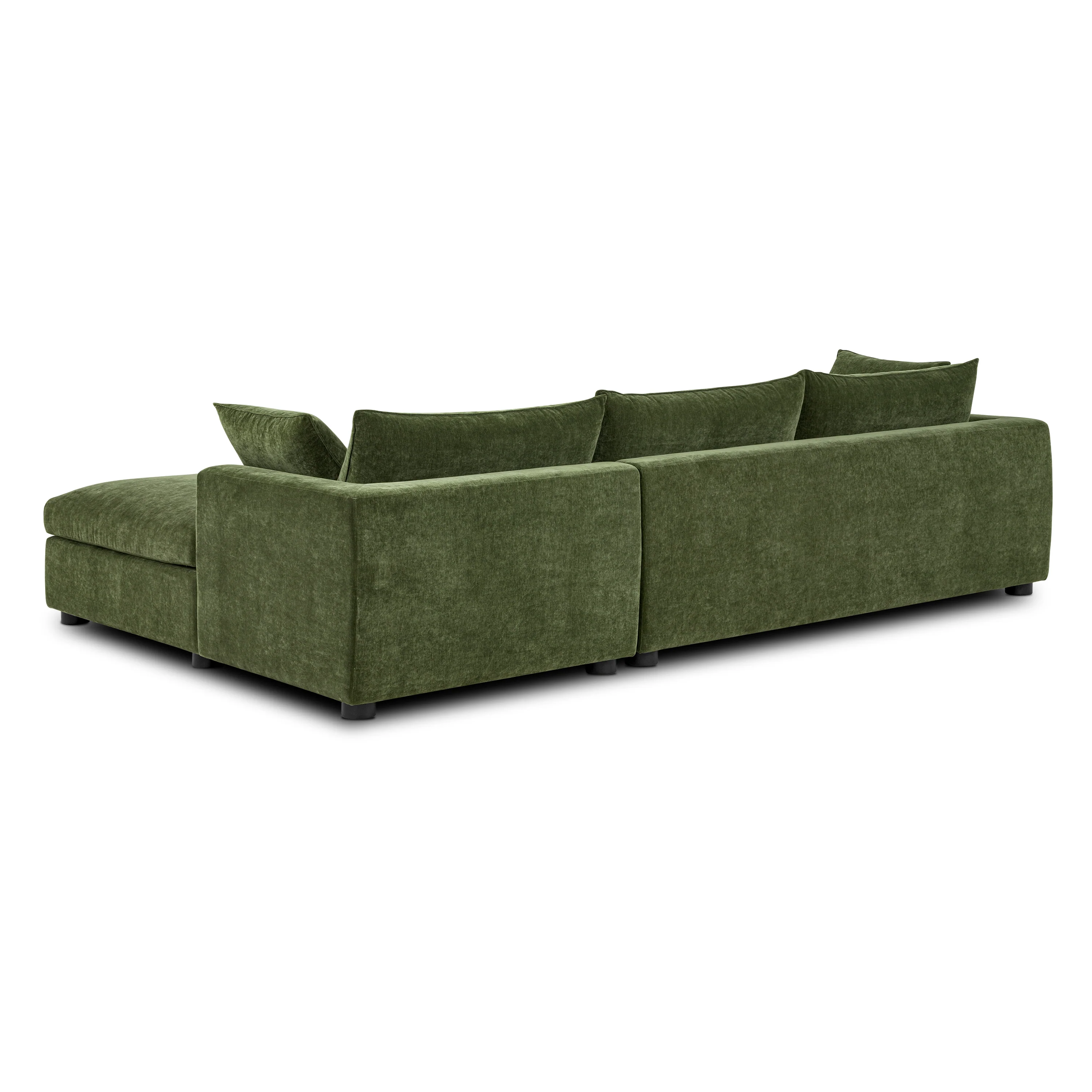 Milo Right-Facing Sleeper Sectional | Sagano Green - Image 11