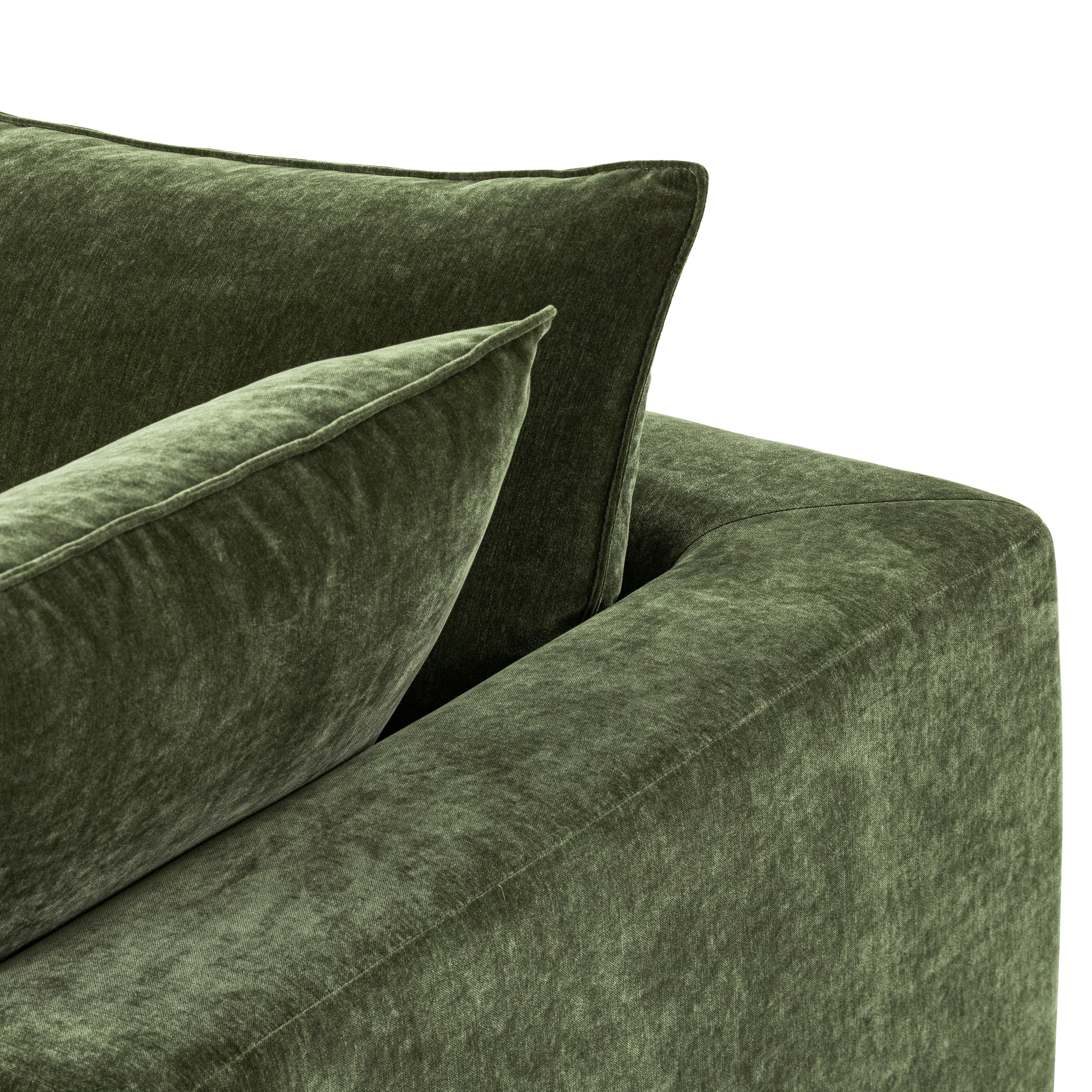 Milo Right-Facing Sleeper Sectional | Sagano Green - Image 13