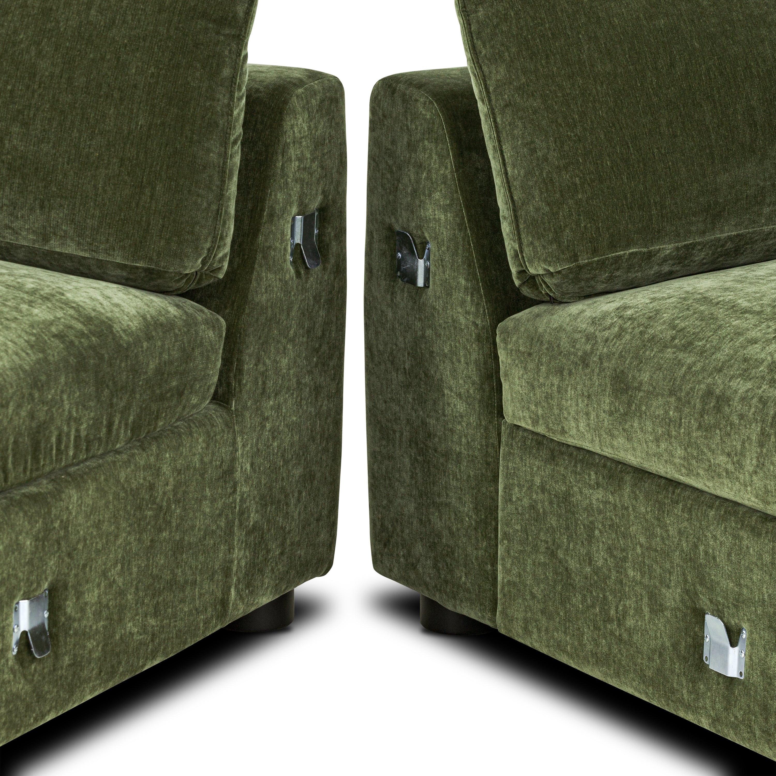 Milo Right-Facing Sleeper Sectional | Sagano Green - Image 17