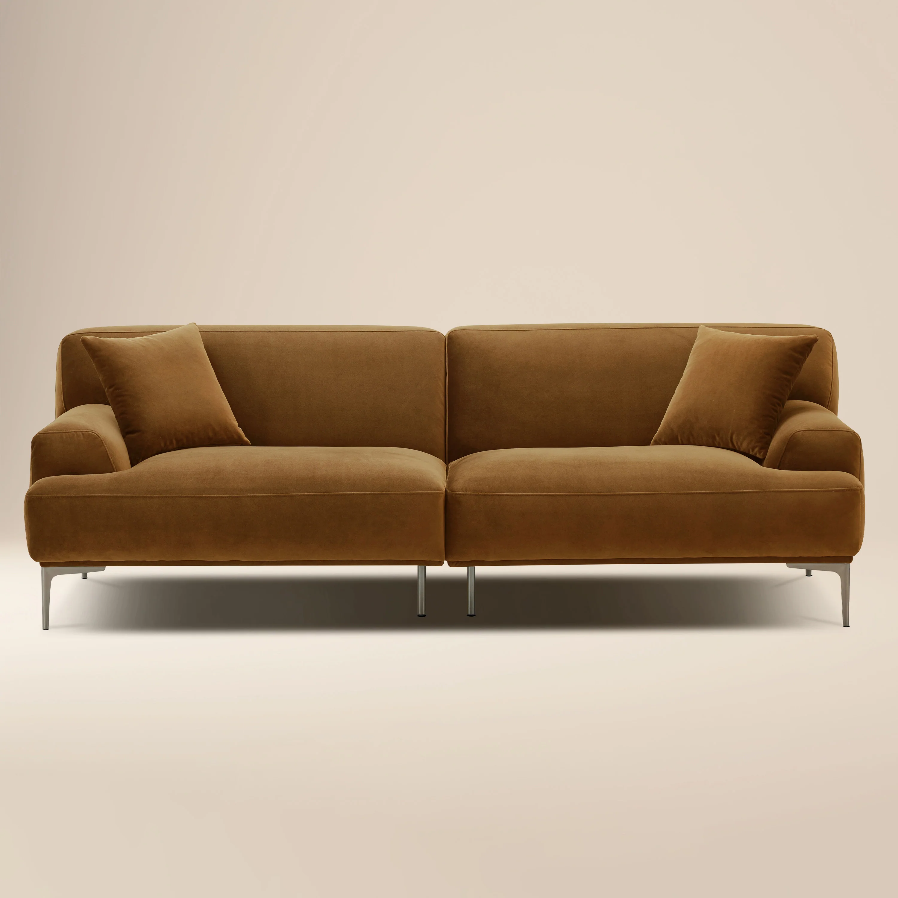 Mineta 92" Sofa | Ginger Brown