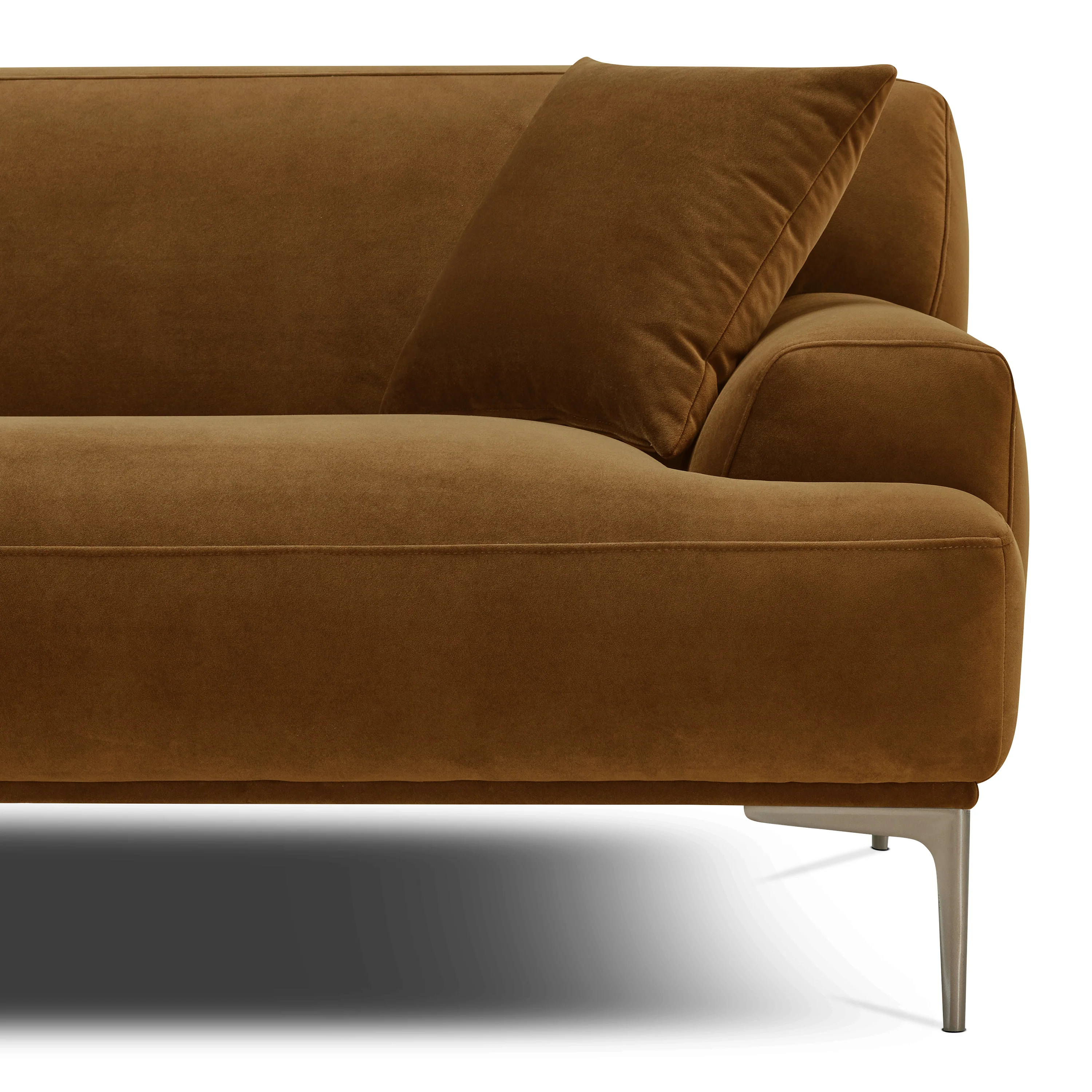 Mineta 92" Sofa | Ginger Brown - Image 11