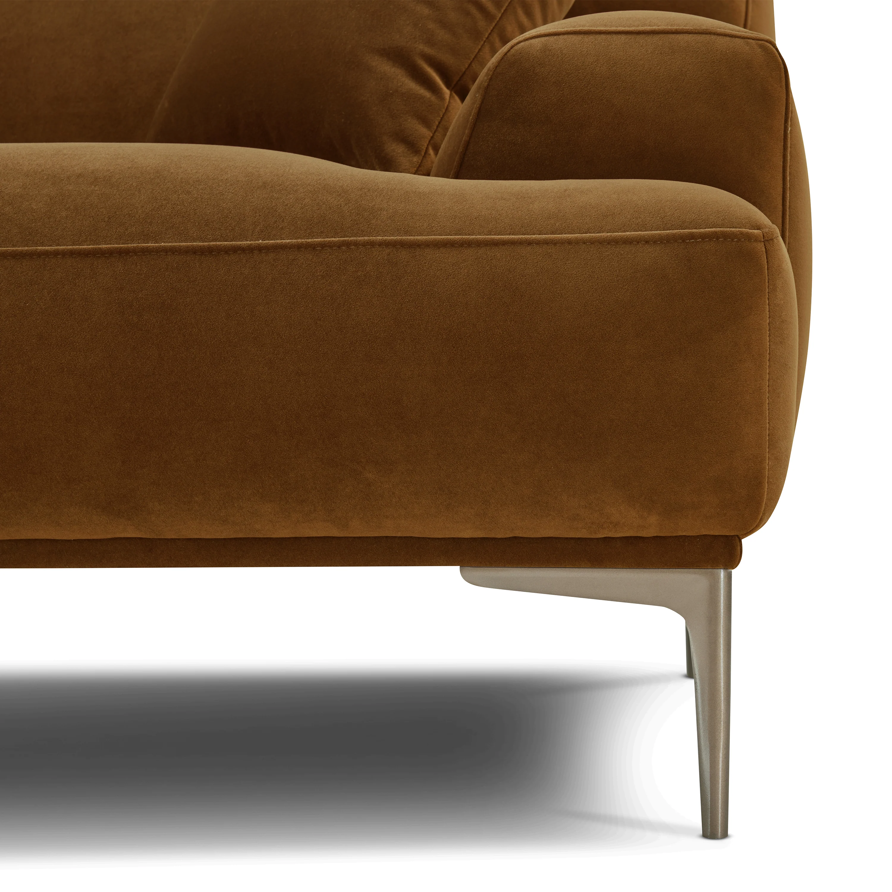 Mineta 92" Sofa | Ginger Brown - Image 12