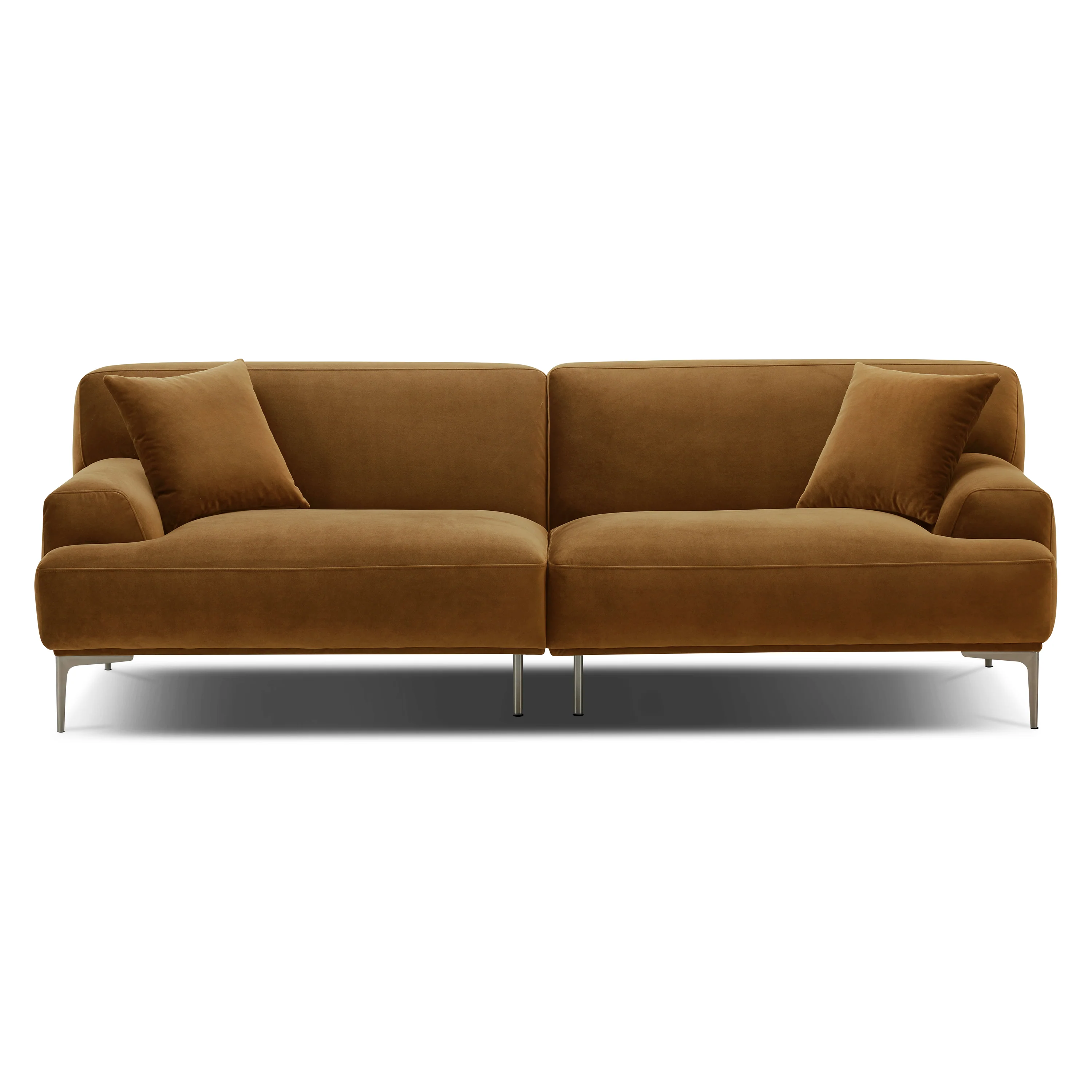 Mineta 92" Sofa | Ginger Brown - Image 3