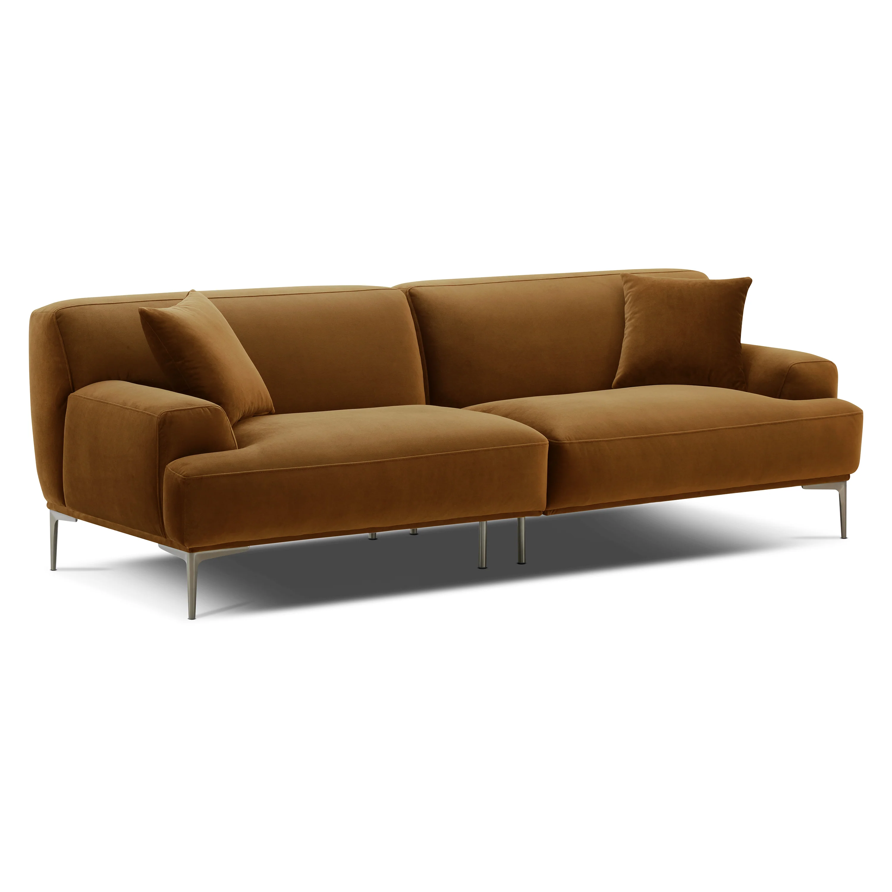 Mineta 92" Sofa | Ginger Brown - Image 4