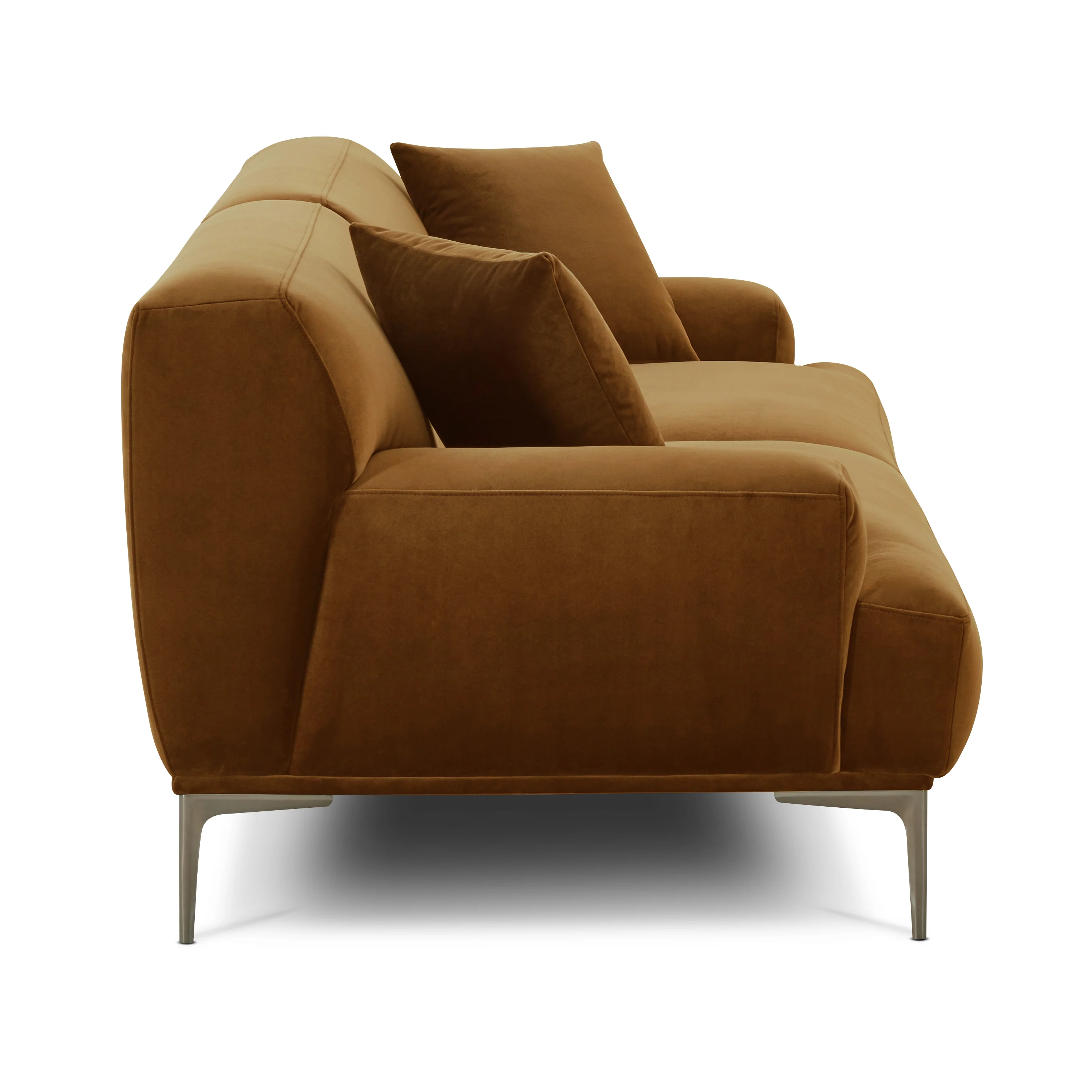 Mineta 92" Sofa | Ginger Brown - Image 5
