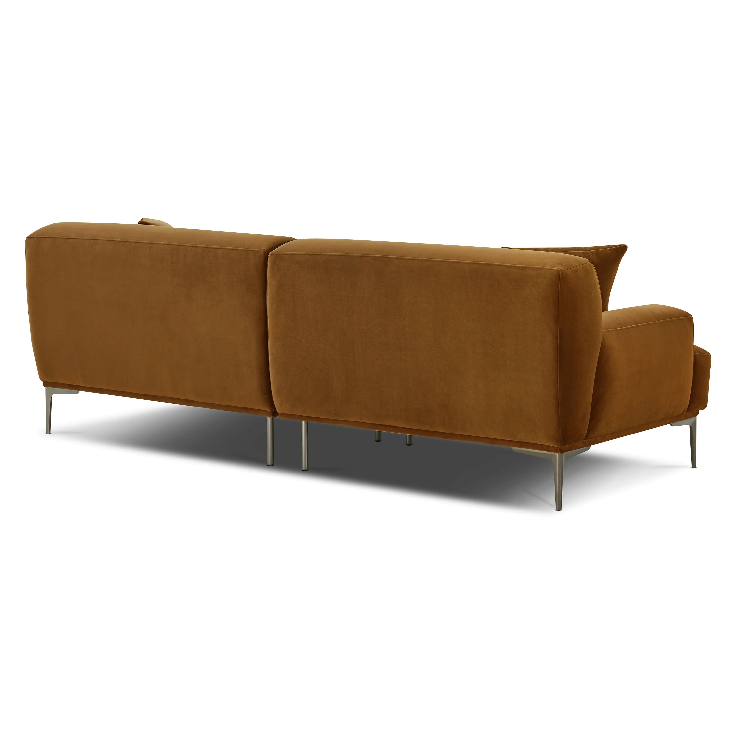Mineta 92" Sofa | Ginger Brown - Image 6