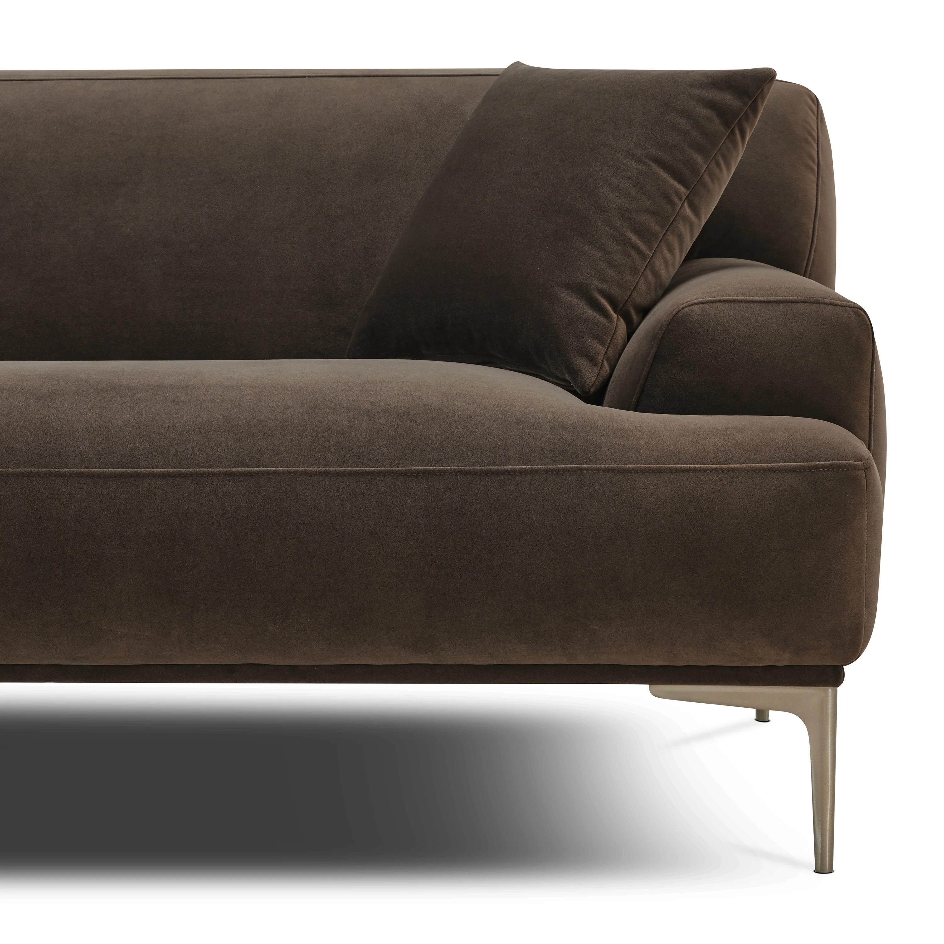 Mineta 92" Sofa | Shadow Brown - Image 11