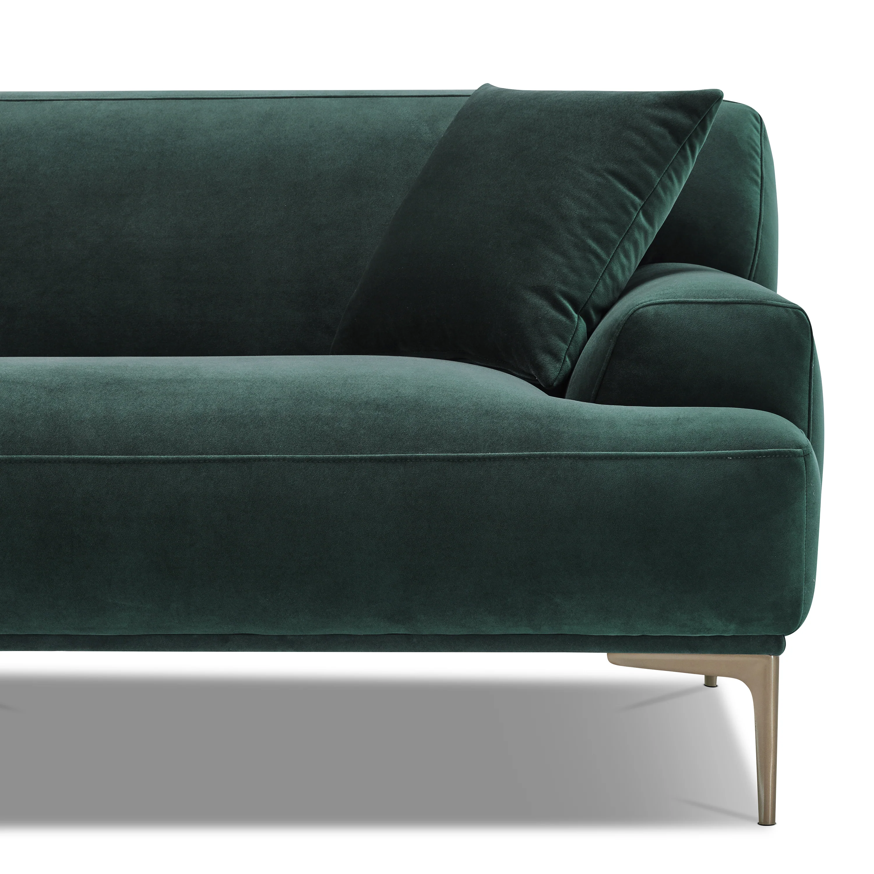 Mineta Left-Facing Sectional | Amalfi Blue - Image 10