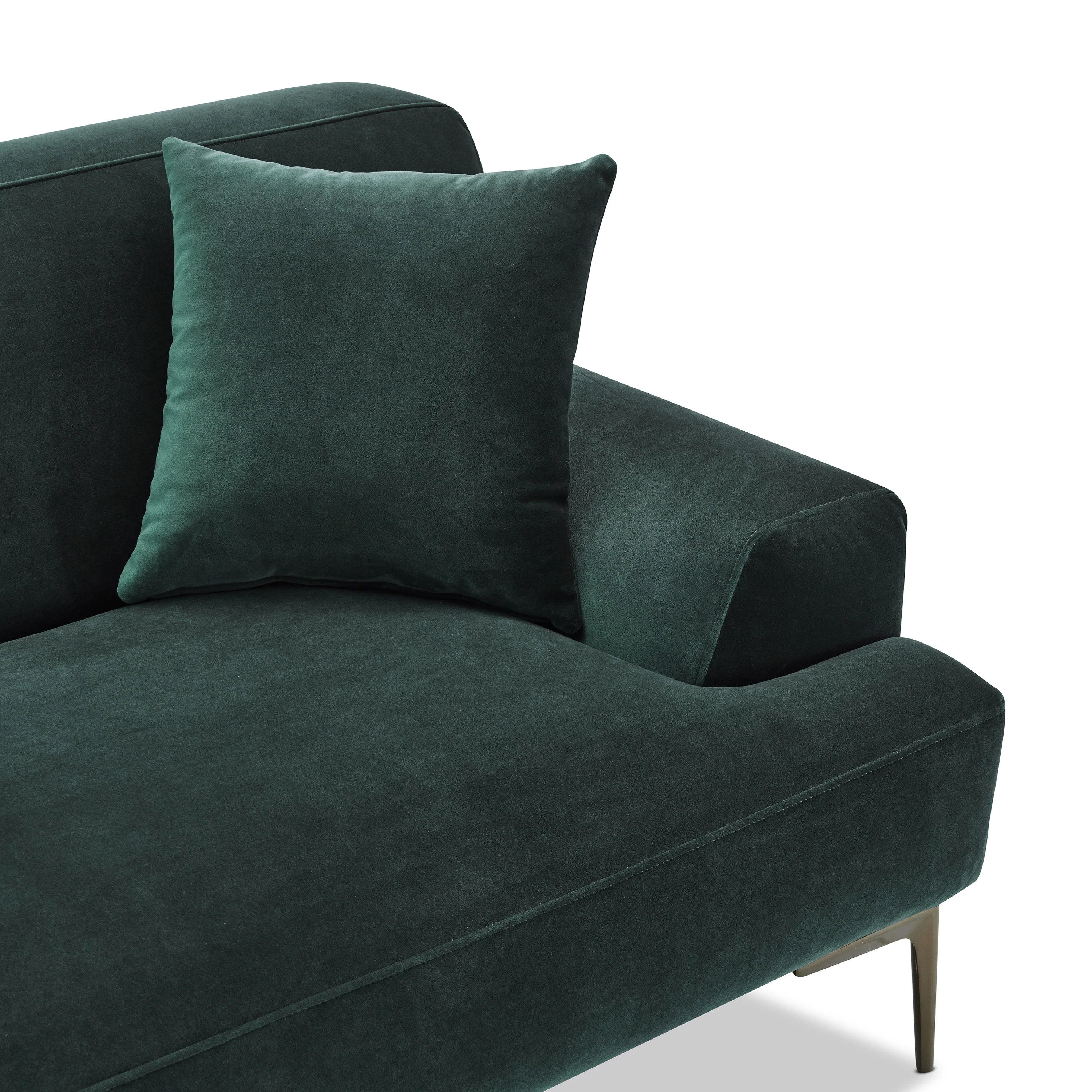 Mineta Left-Facing Sectional | Amalfi Blue - Image 8